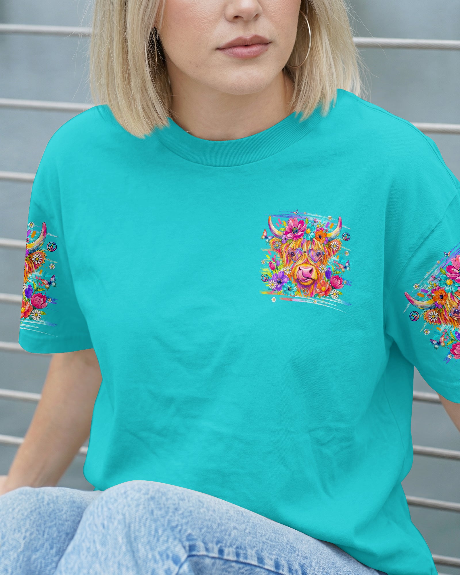 JUST A LITTLE MOOOODY COW ALL OVER PRINT - TYLN1106263