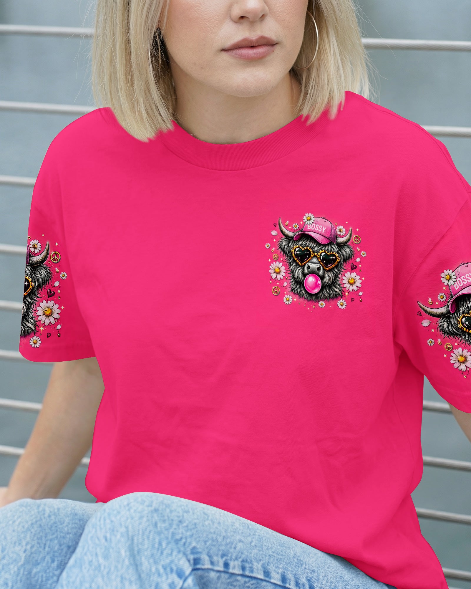 I’M HEAD HEFFA JUST ASK ME COW ALL OVER PRINT  - TLNO2505261