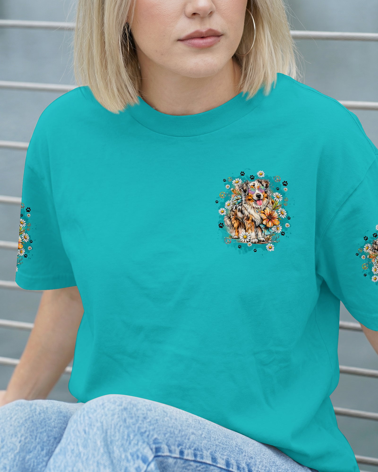 WHISPER WORDS OF WISDOM LET IT BE AUSTRALIAN SHEPHERD DOG ALL OVER PRINT - TYQY0206261