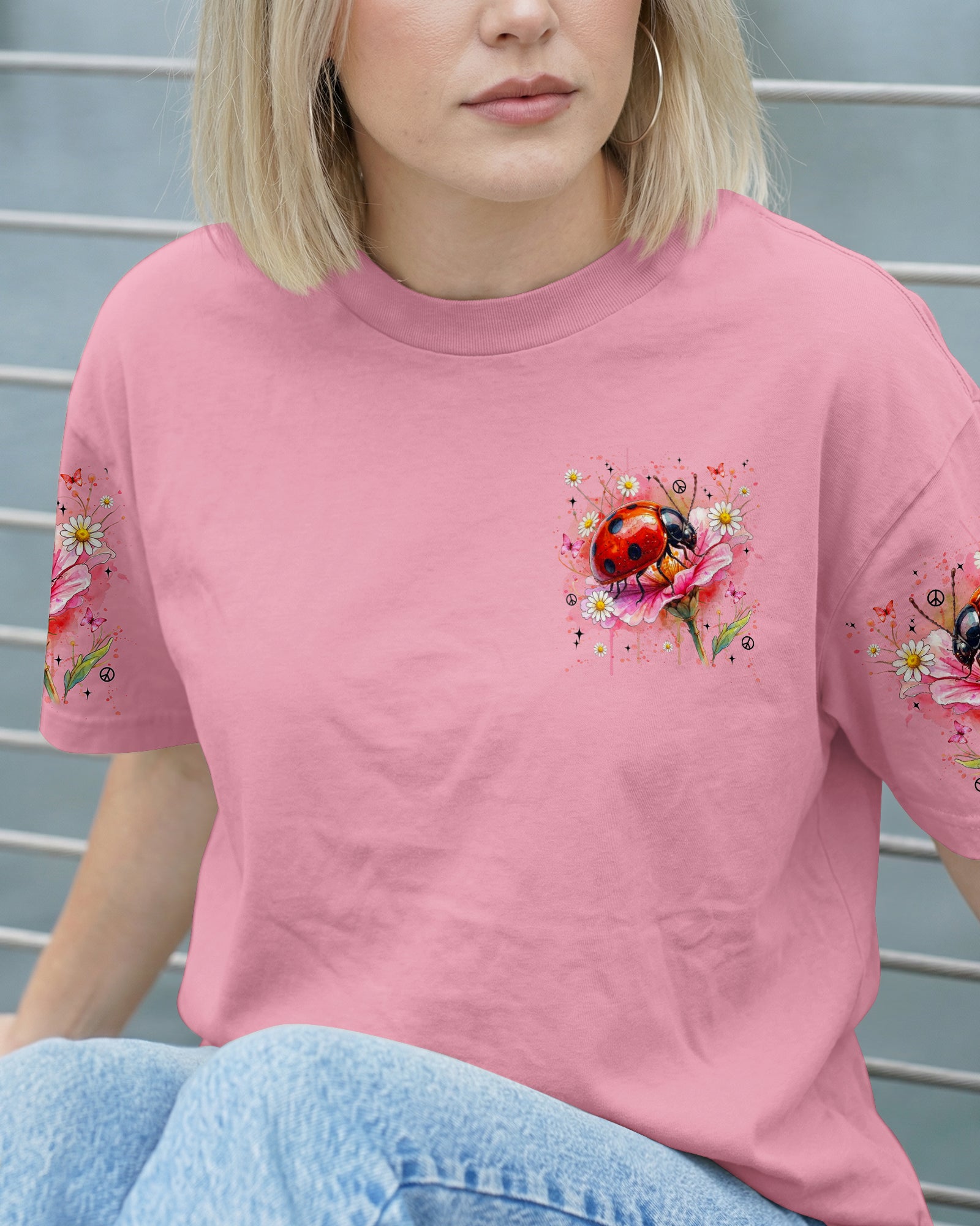 BE KIND LADYBUG ALL OVER PRINT - TYLN0605262