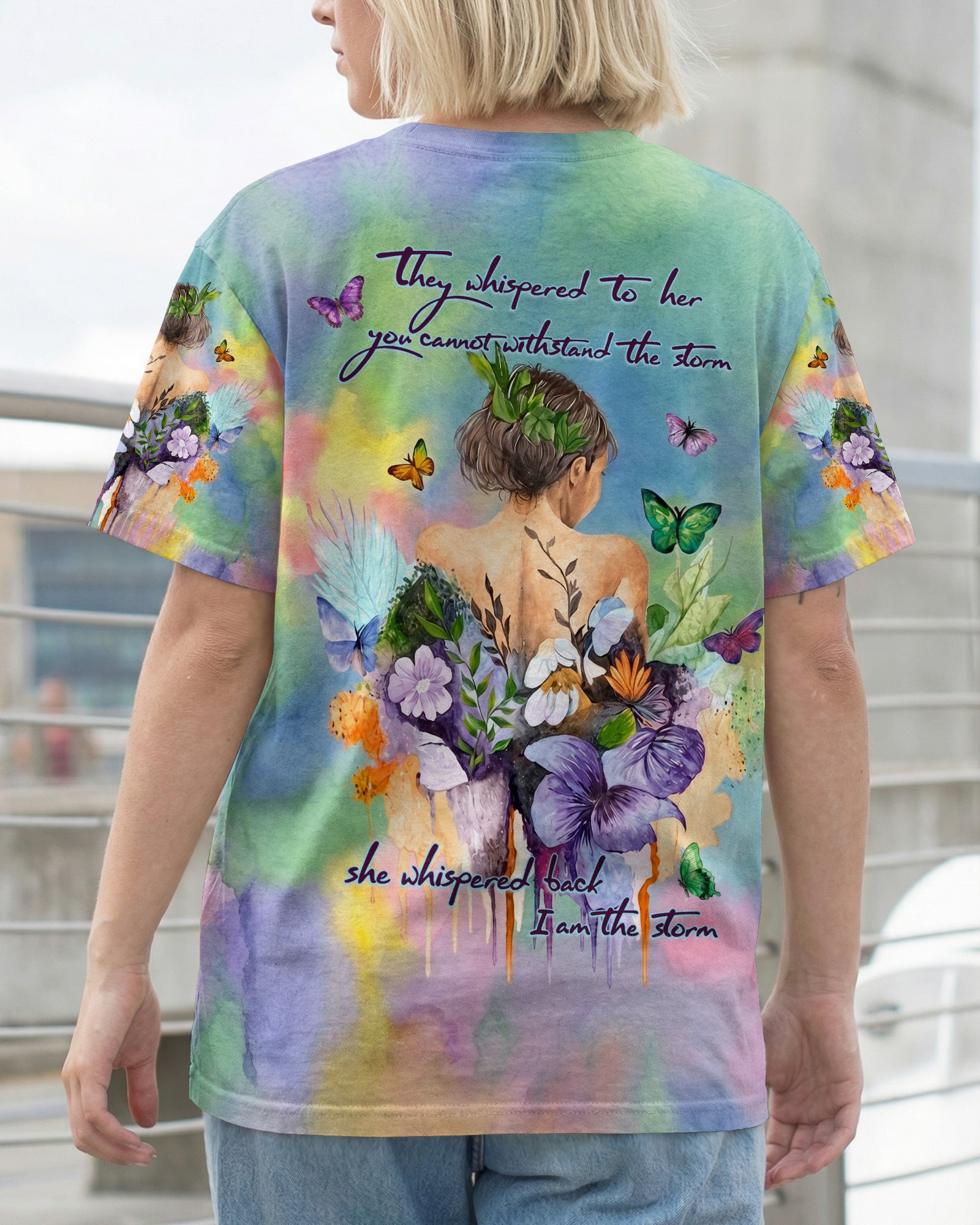 I AM THE STORM FLORAL SOUL ALL OVER PRINT - RI1905261