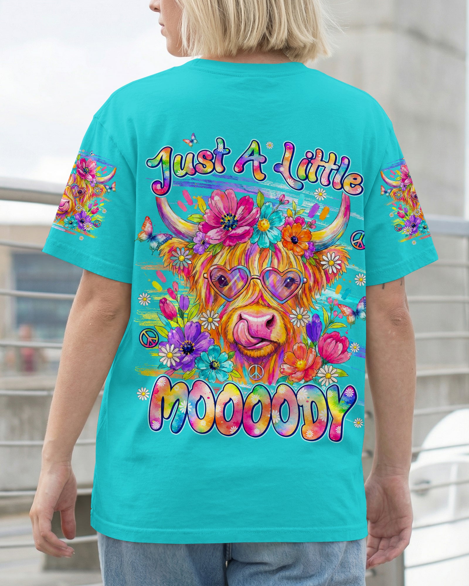 JUST A LITTLE MOOOODY COW ALL OVER PRINT - TYLN1106263