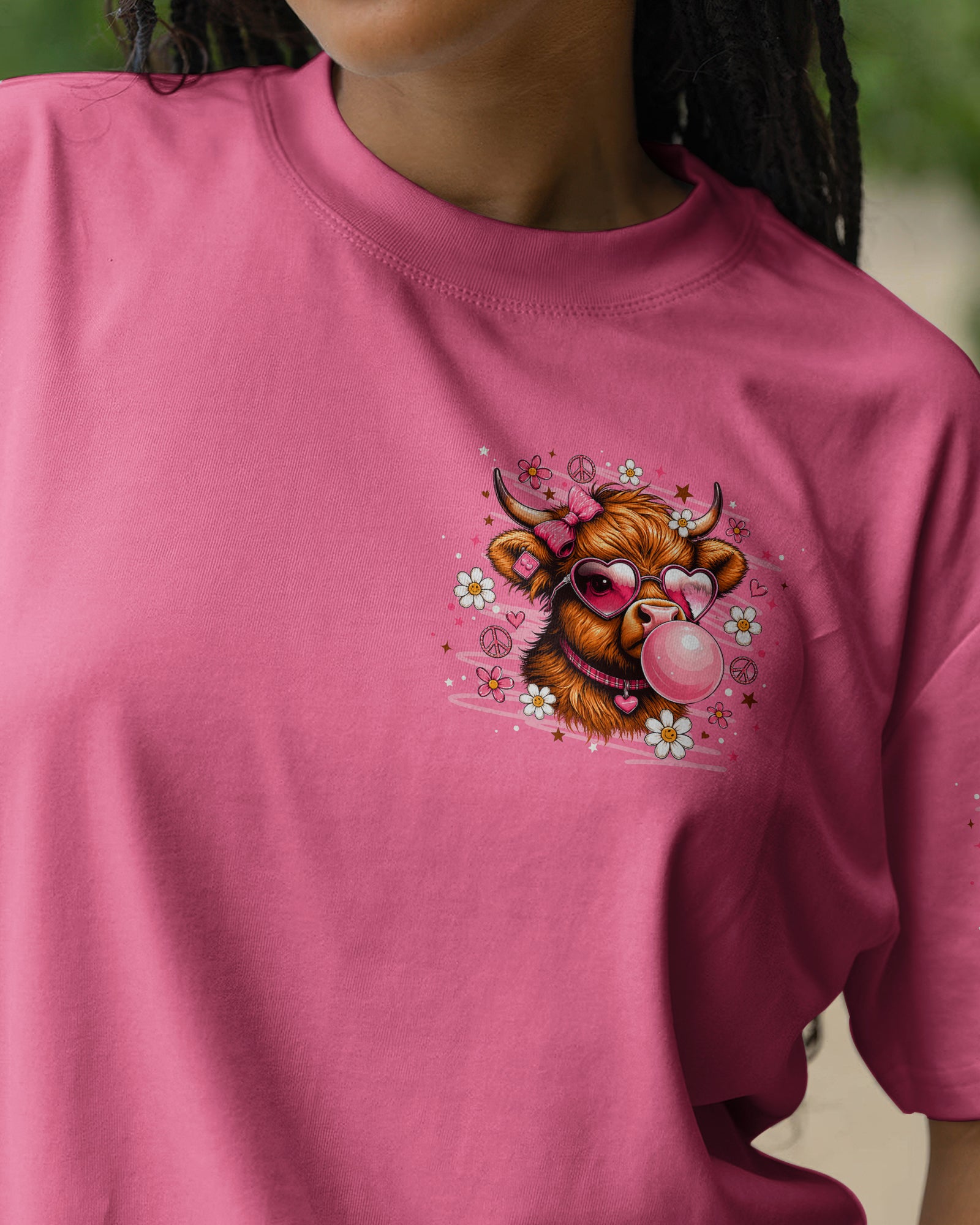 DON'T BURST MY BUBBLE  HEIFER COW ALL OVER PRINT - TLNO1106263