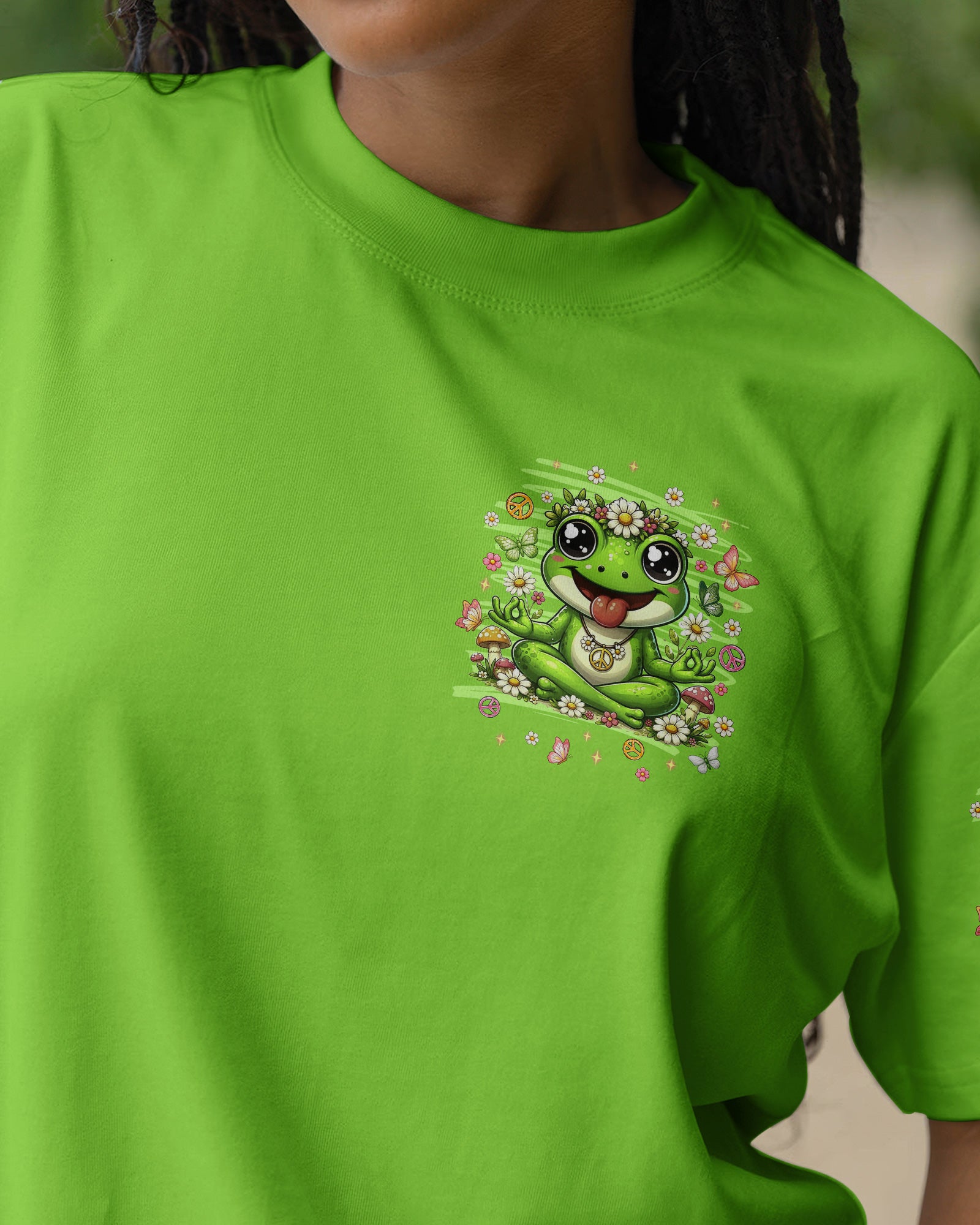 JUST BREATHE FROG  ALL OVER PRINT - TLNT2906261