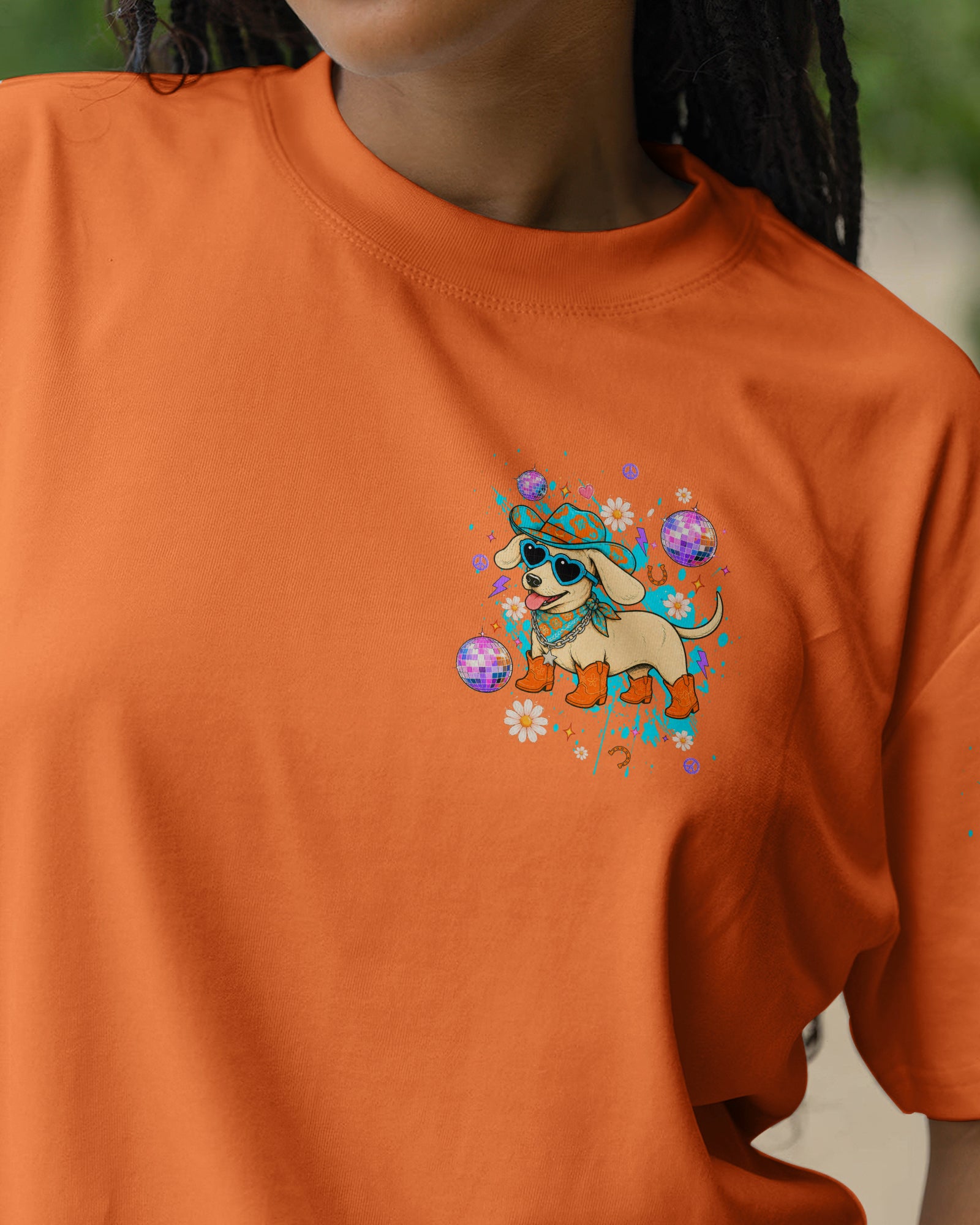 LET'S GO GIRLS DACHSHUND DOG ALL OVER PRINT - TLTW1806265