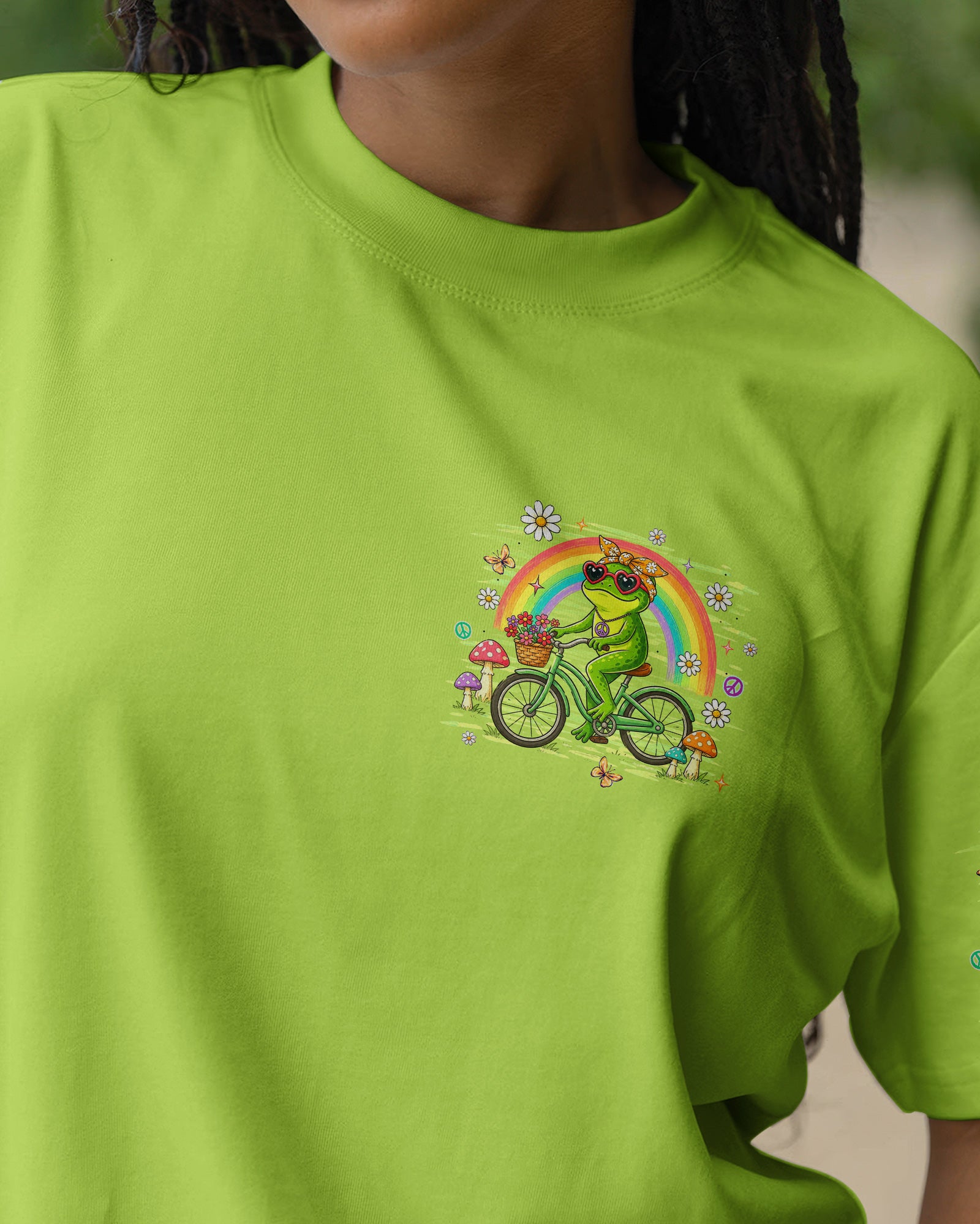 BE HUMBLE BE KIND FROG ALL OVER PRINT  - TLHG0707261