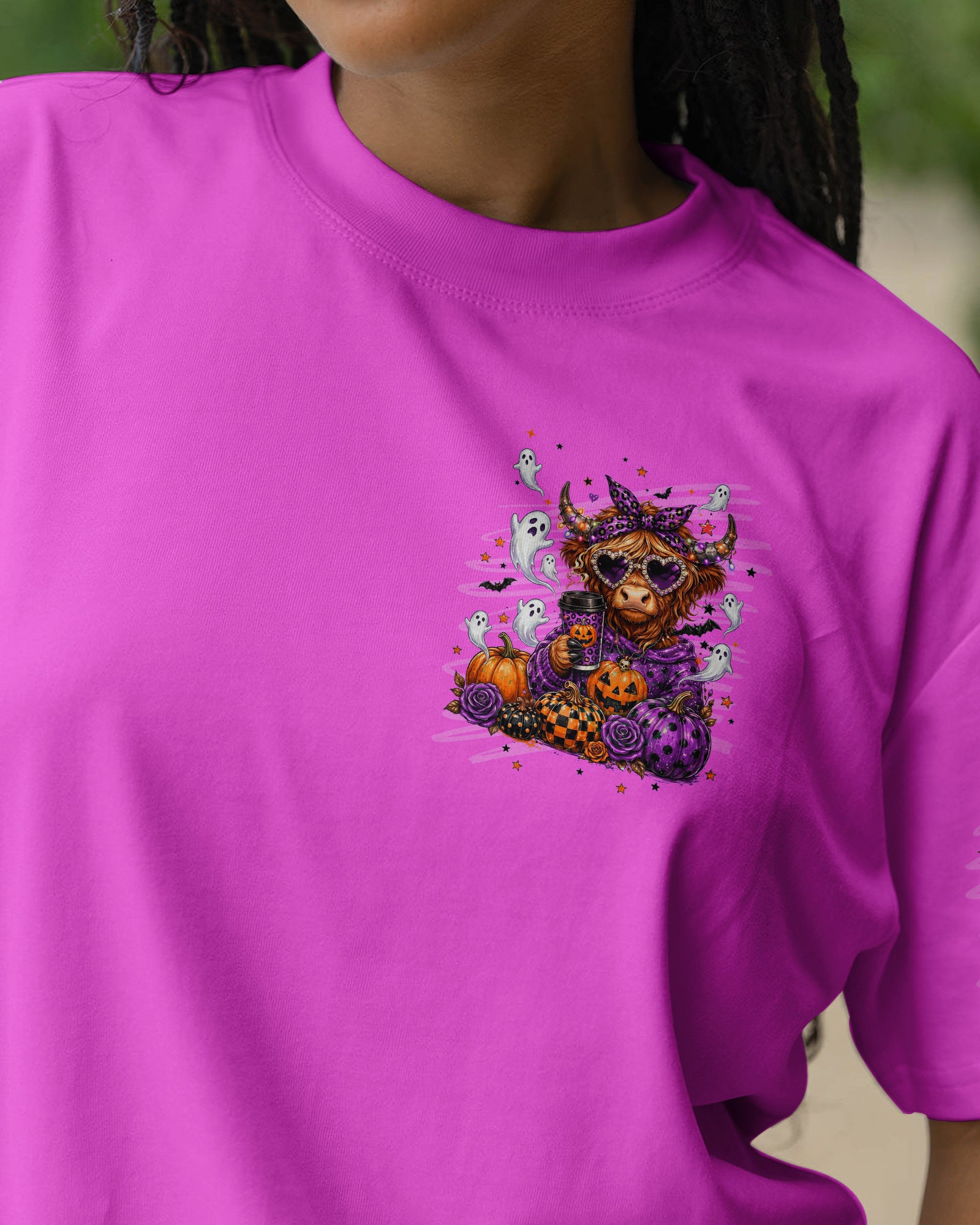 SUCK IT UP BUTTERCUP HIGHLAND COW HALLOWEEN ALL OVER PRINT  - TLNT2207261