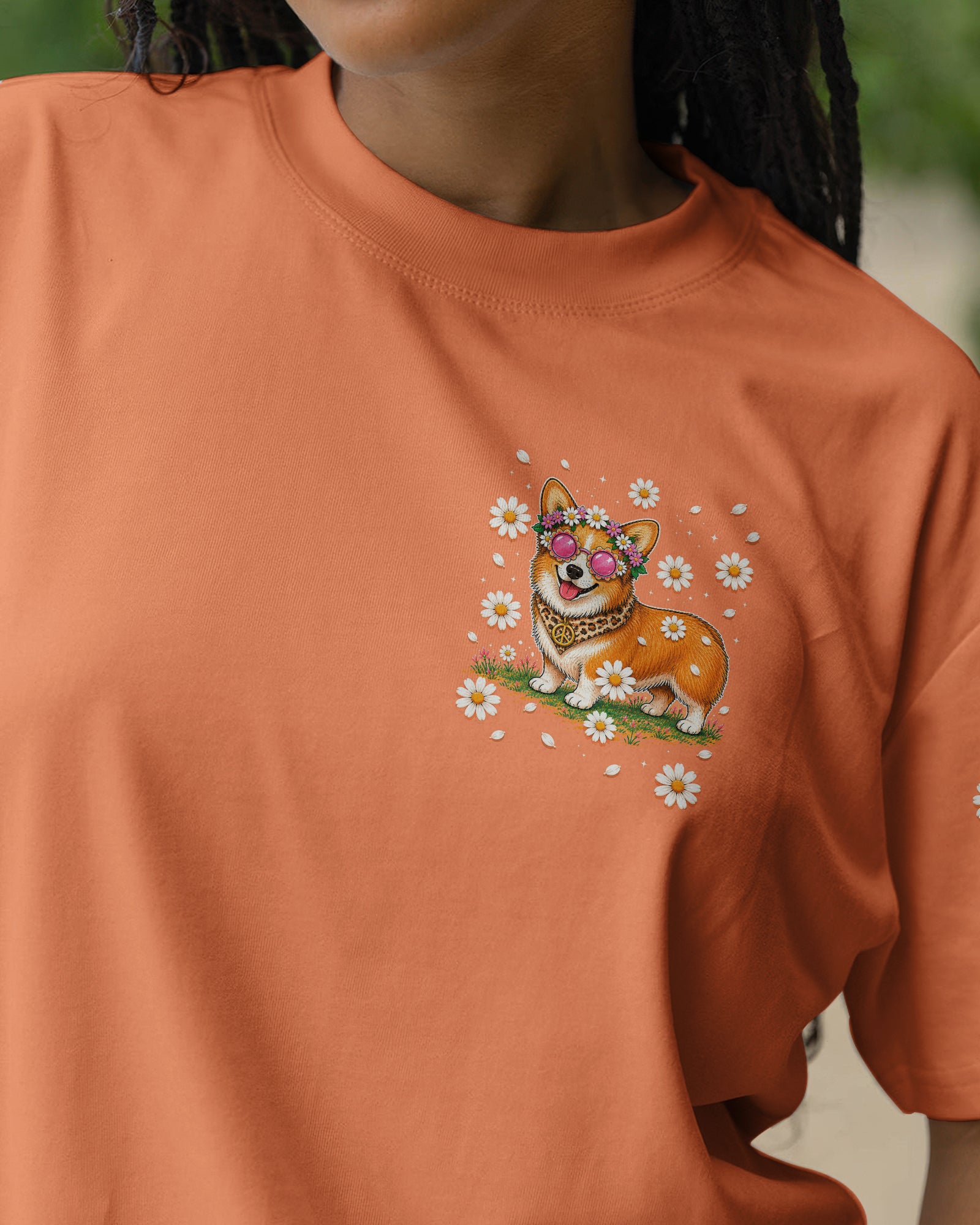 SHORT AND SASSY CORGI DOG ALL OVER PRINT - TLNT0906263