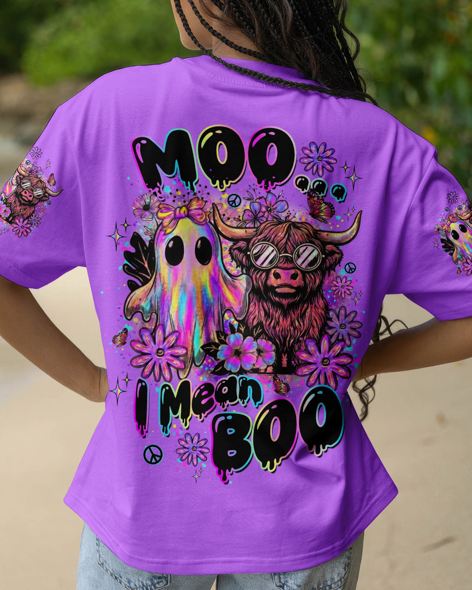 MOO I MEAN BOO HALLOWEEN ALL OVER PRINT - TLTW2007263