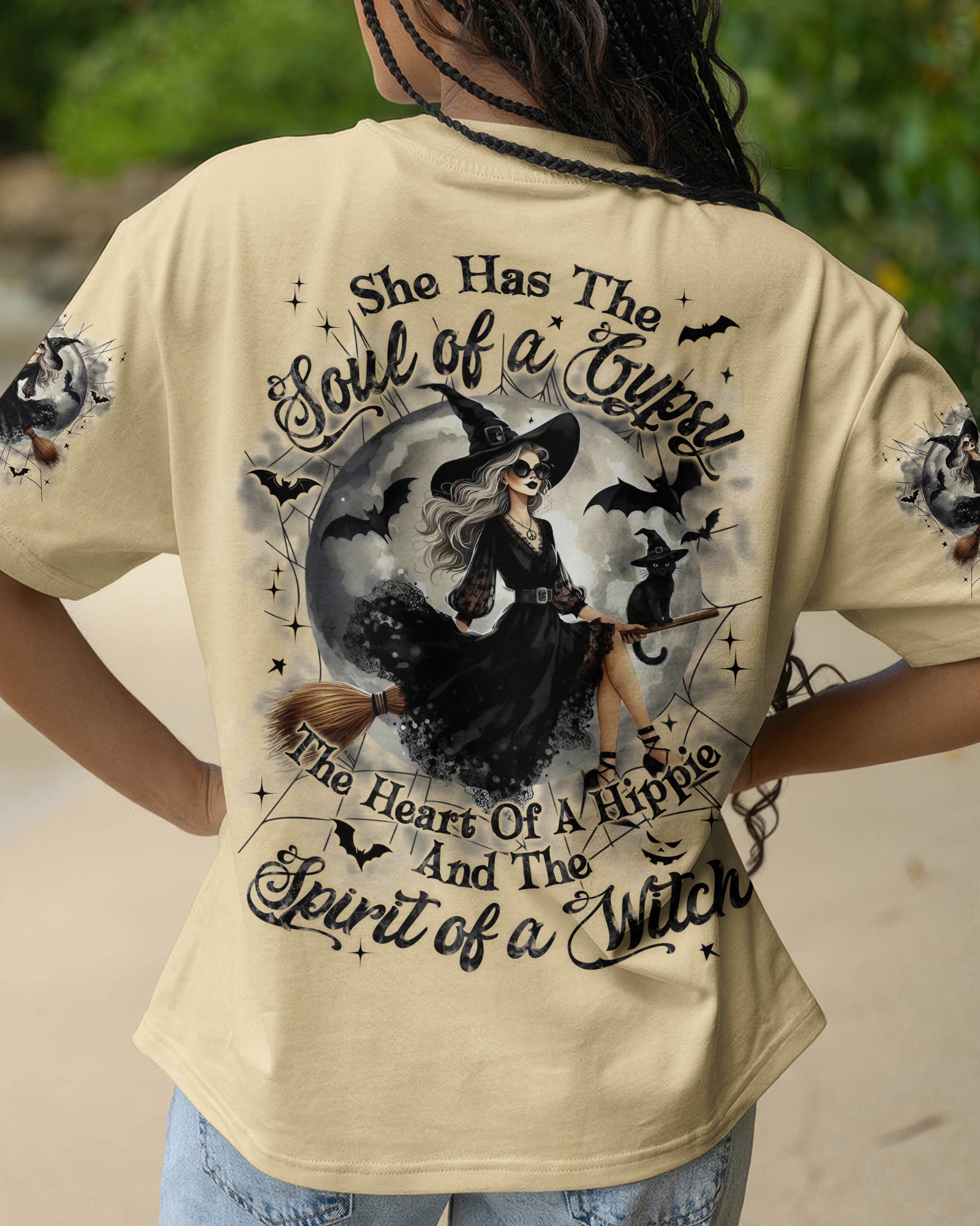 SPIRIT OF A WITCH HALLOWEEN ALL OVER PRINT - TYLN1707261