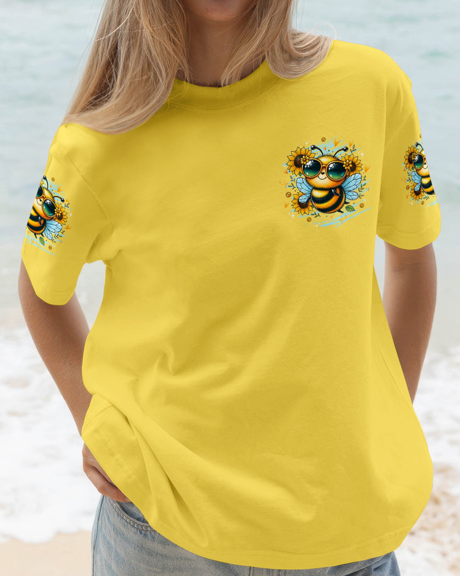 BEE HUMBLE BEE KIND BEE ALL OVER PRINT - TLTW0707264