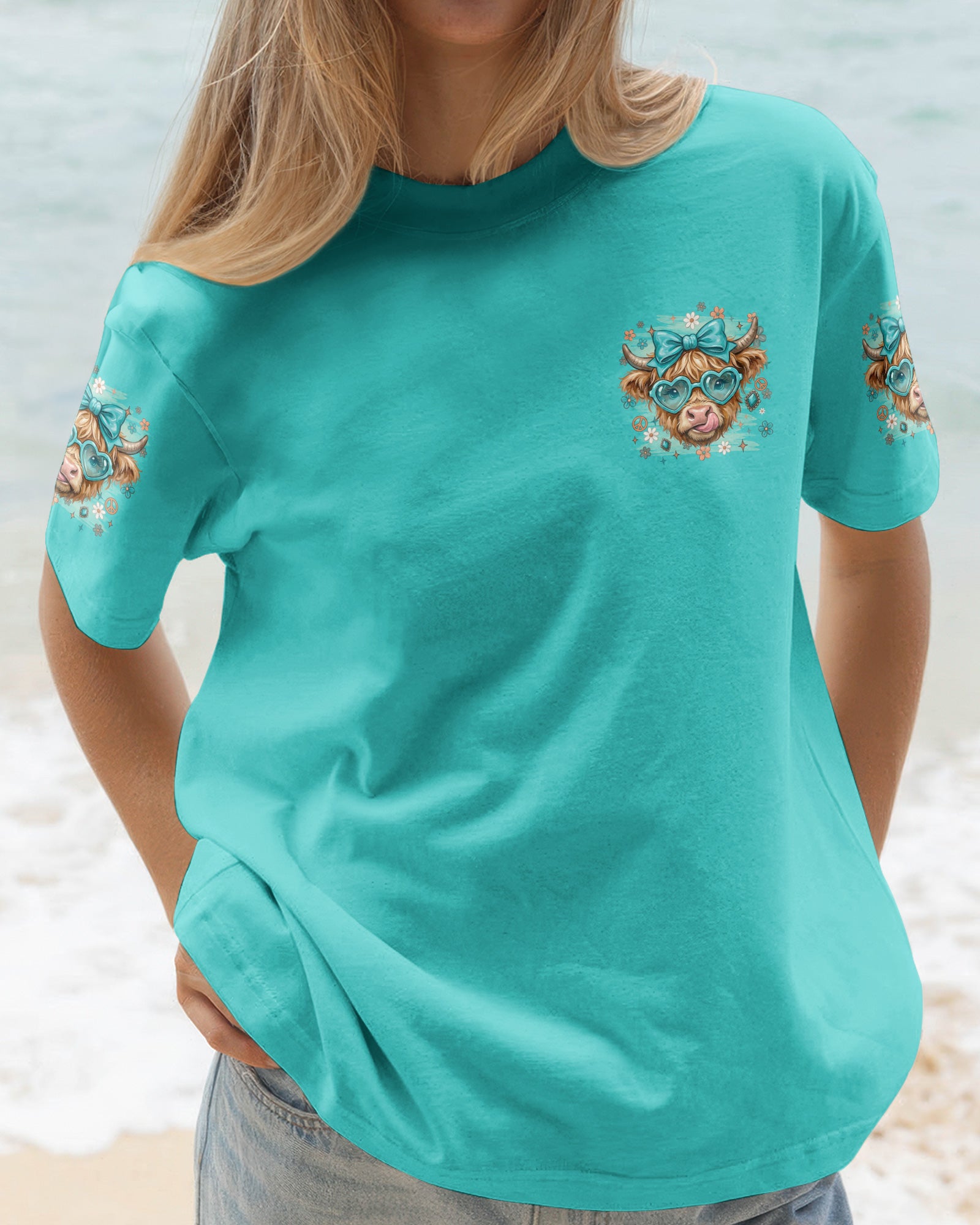 ALL THE GOOD ONES ARE A LITTLE CRAZY COW ALL OVER PRINT - TYLN1004261