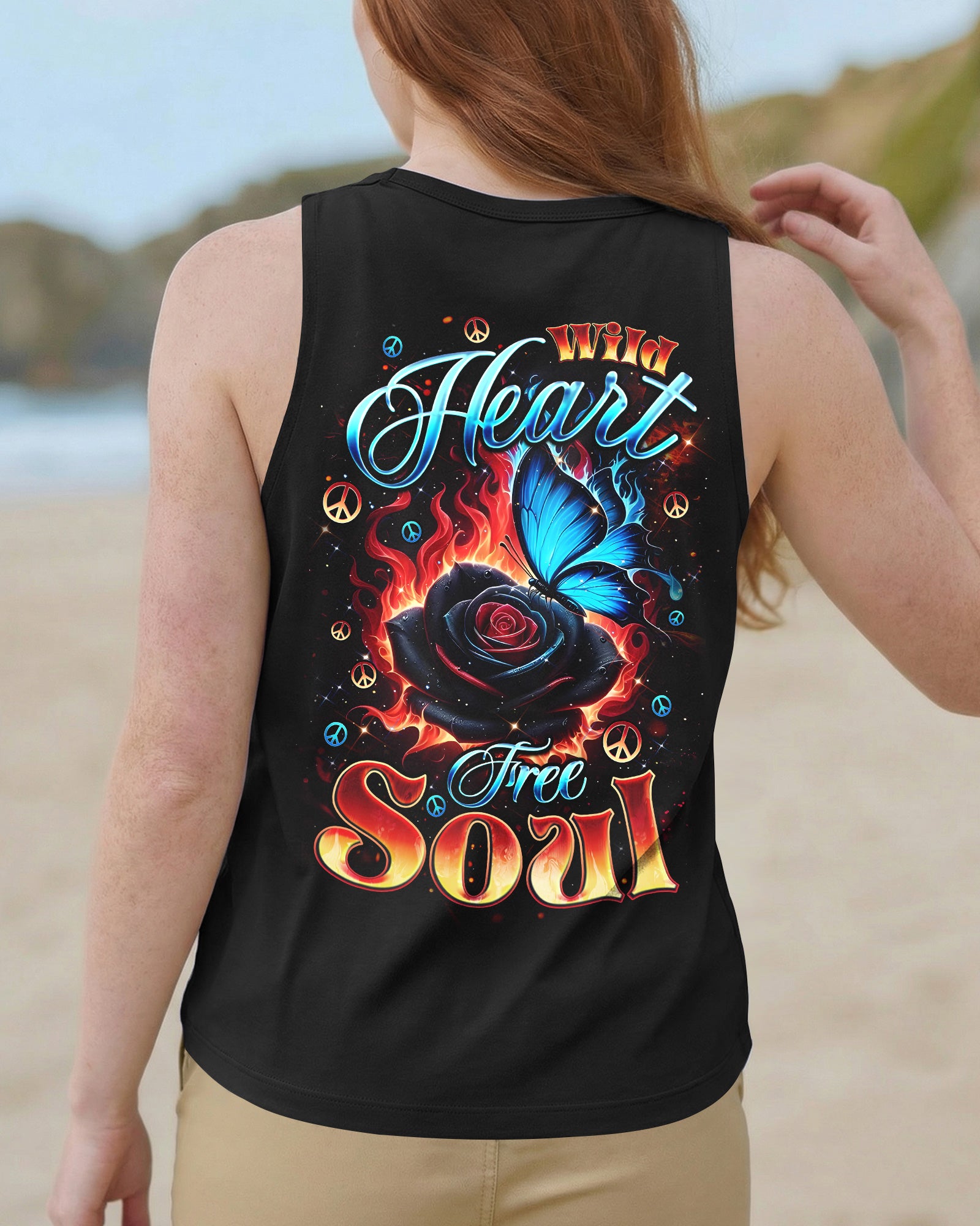 WILD HEART FREE SOUL ALL OVER PRINT - TYQY0403263