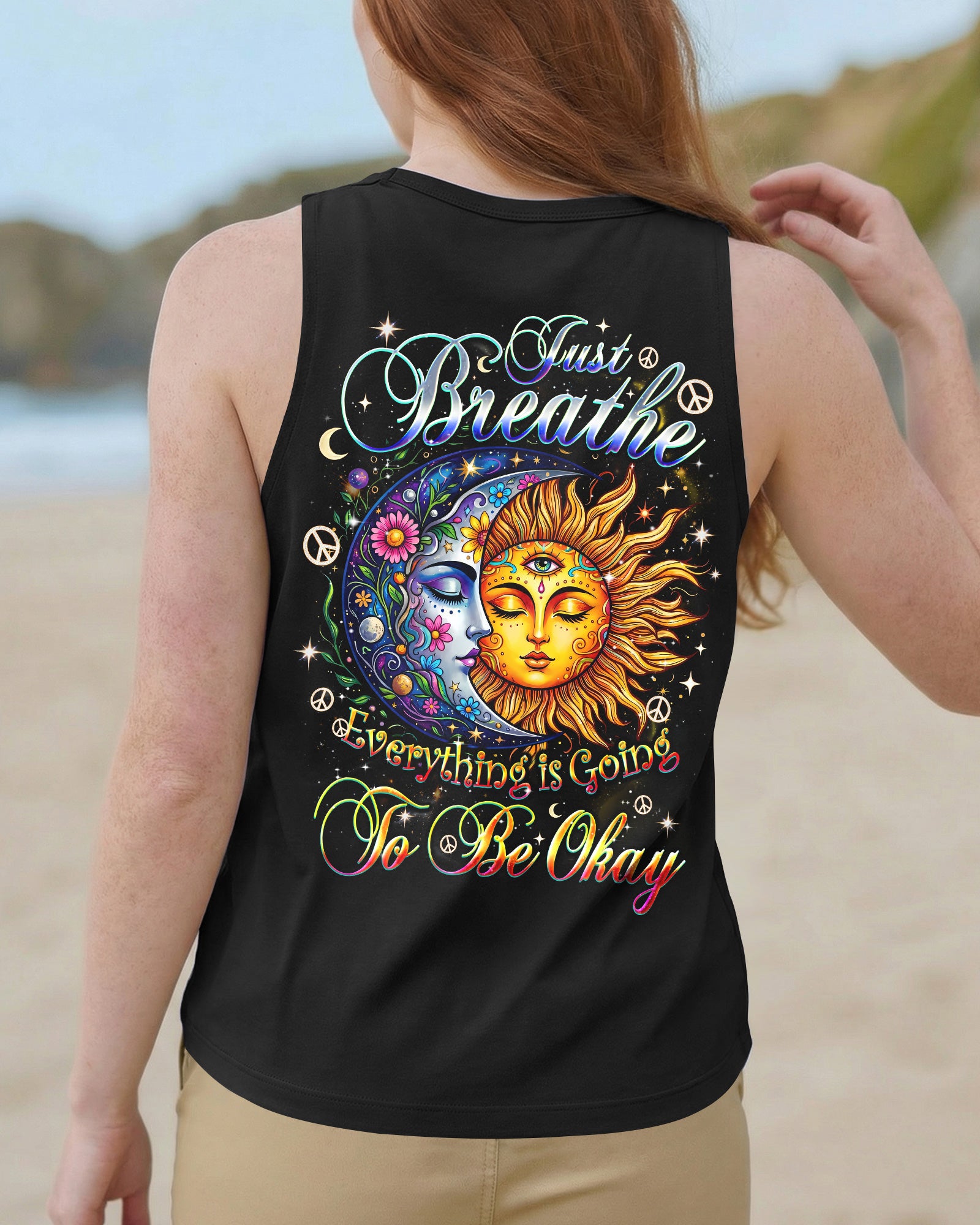 JUST BREATHE SUN AND MOON ALL OVER PRINT - TYQY2104261