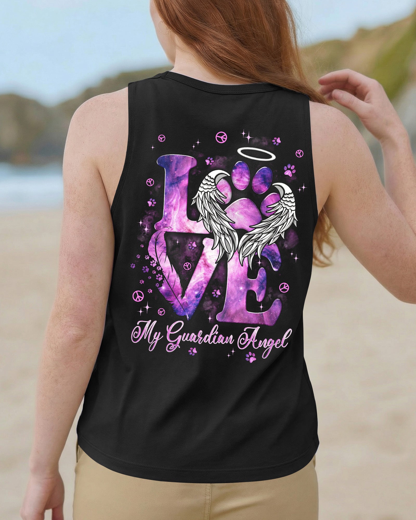 LOVE MY GUARDIAN ANGEL PAW ALL OVER PRINT - TYPQ0502261