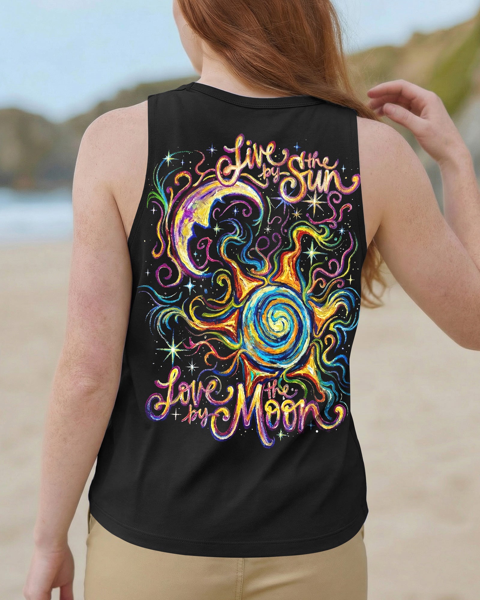SUN AND MOON SWIRL ALL OVER PRINT - RI2603261