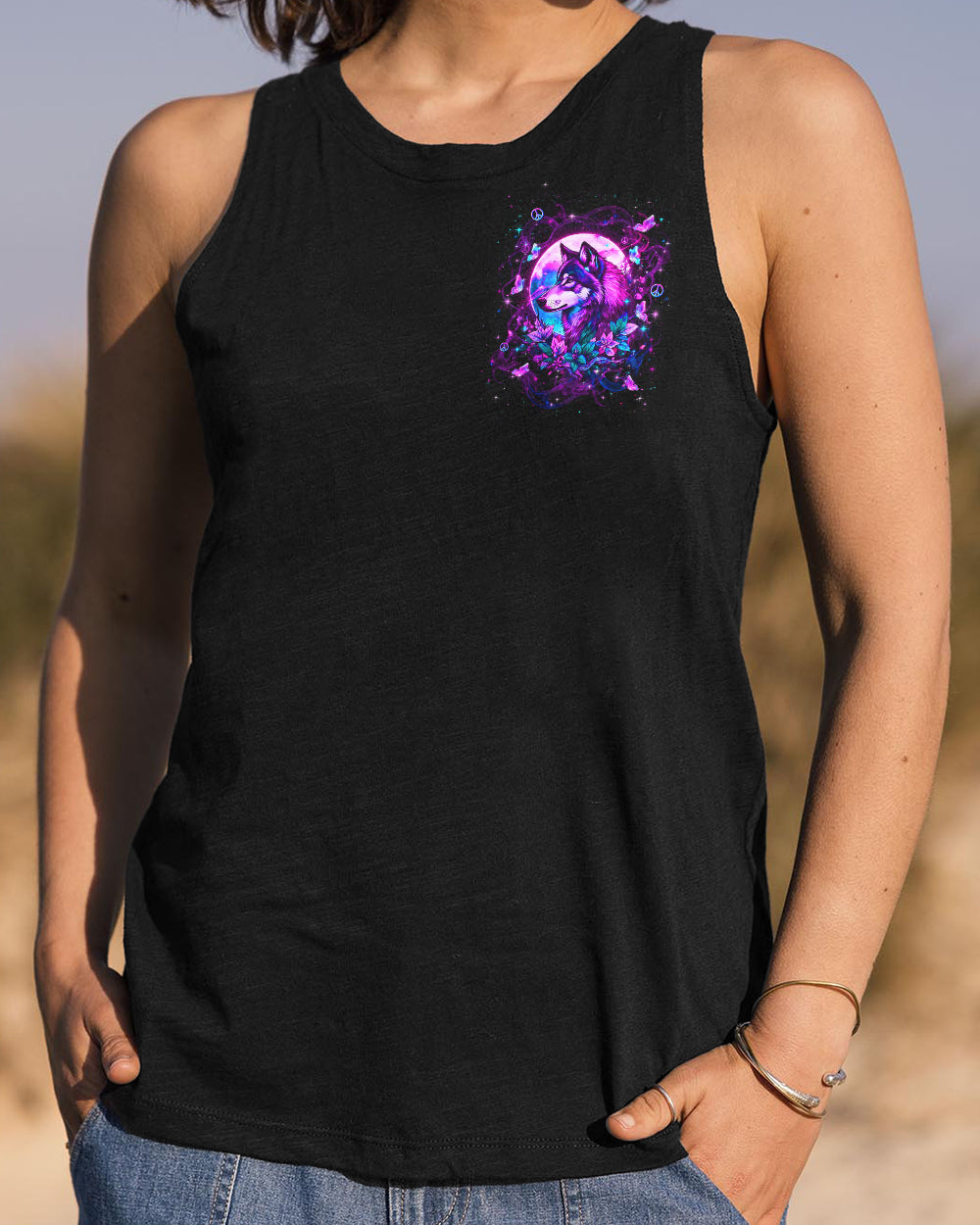 SPIRIT OF A WOLF ALL OVER PRINT - YHLN3001261
