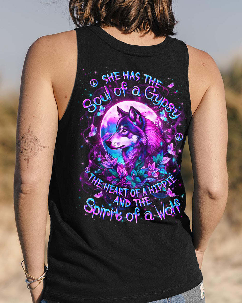 SPIRIT OF A WOLF ALL OVER PRINT - YHLN3001261
