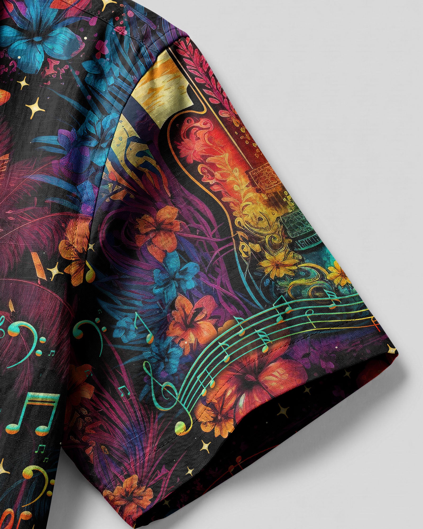 FIND ME WHERE THE MUSIC MEETS THE OCEAN GUITAR CAMP SHIRT - TLNO1305236