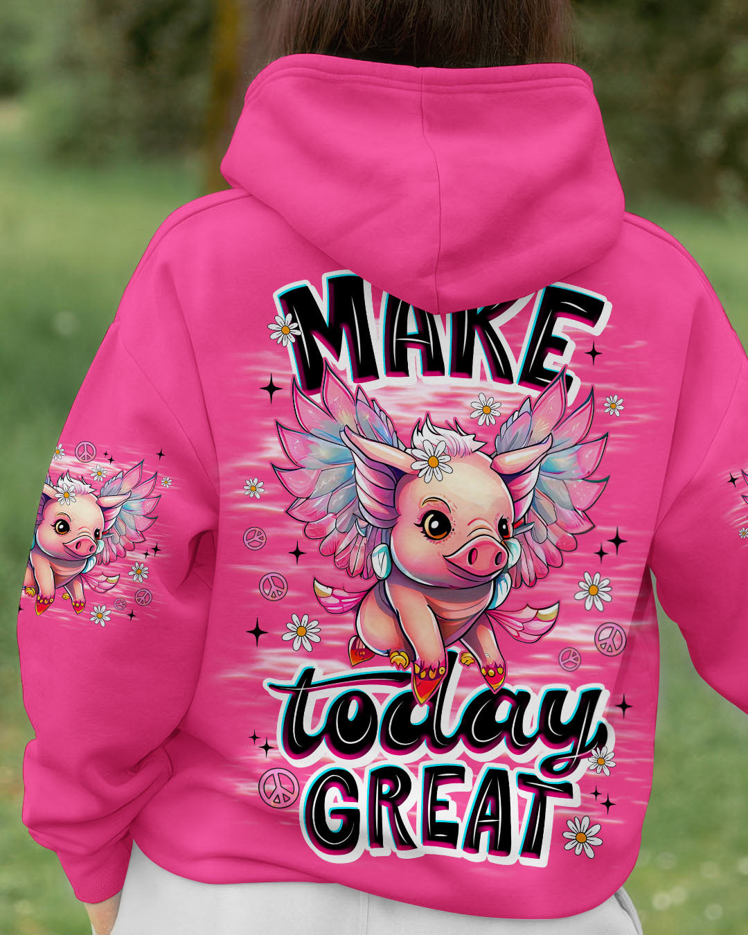 MAKE TODAY GREAT PIG FLY ALL OVER PRINT - TLNZ0409252