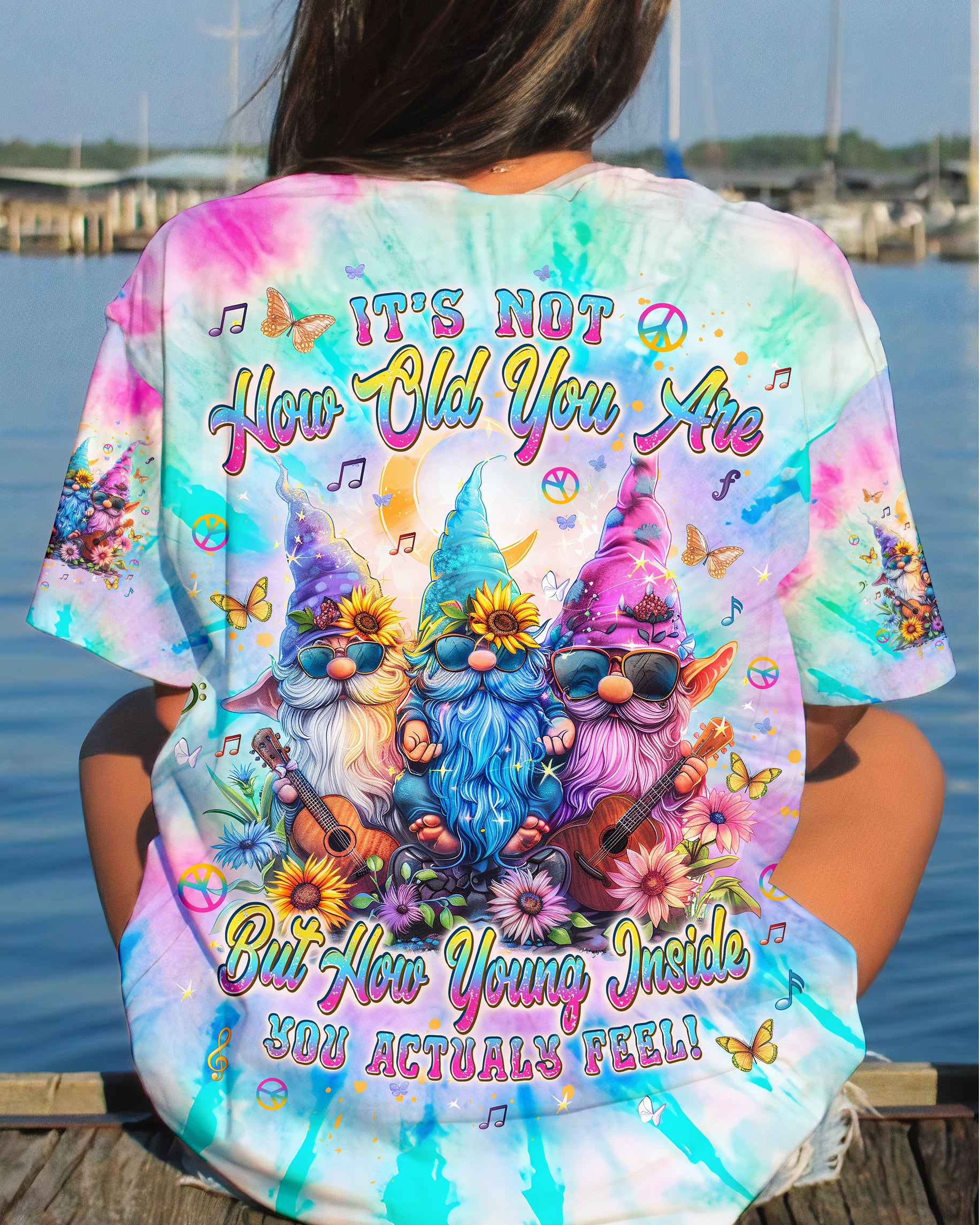 IT'S NOT HOW OLD YOU ARE GNOME ALL OVER PRINT - TLPQ0307242