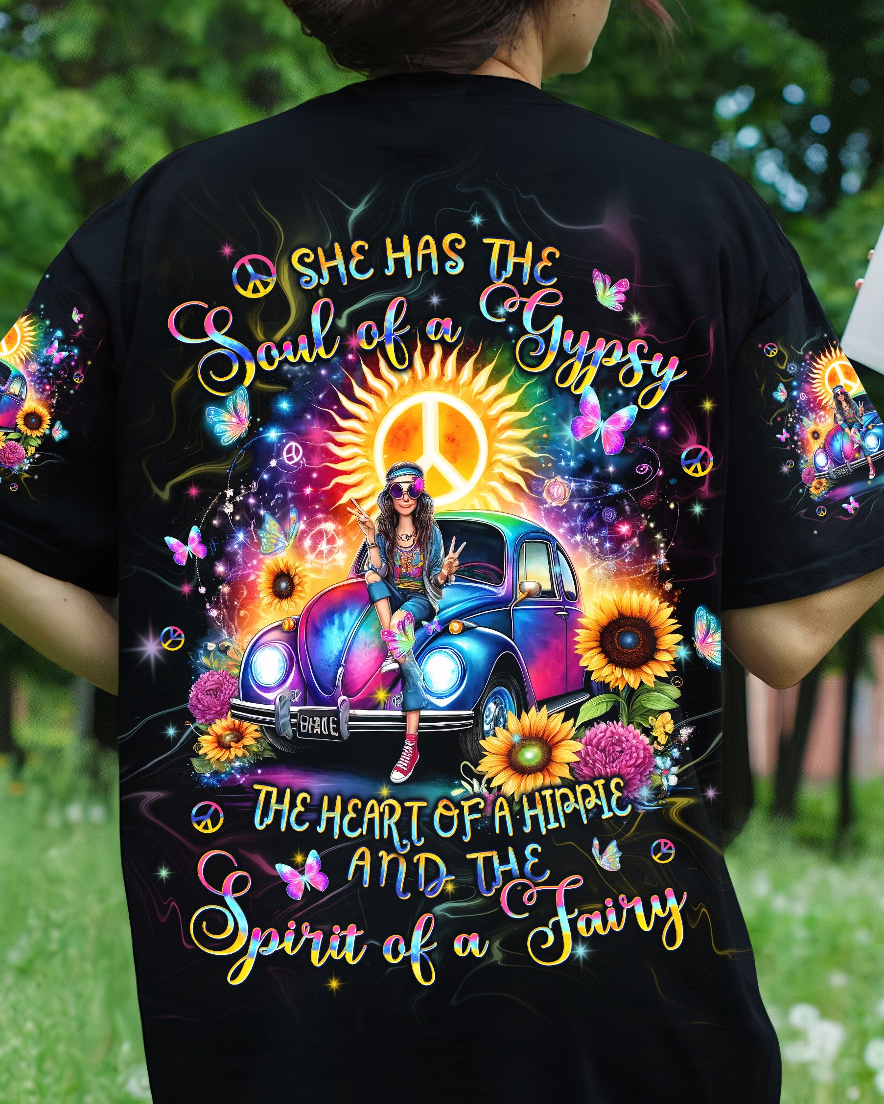 SPIRIT OF A FAIRY HIPPIE CAR ALL OVER PRINT - TLPQ0305243