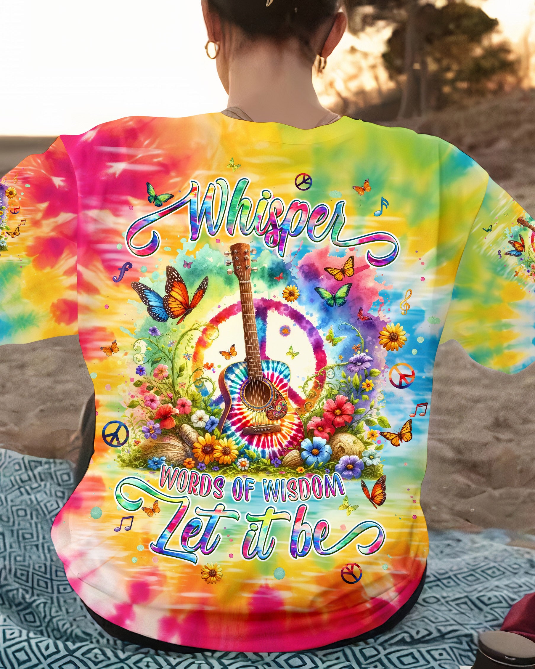 WHISPER WORDS OF WISDOM GUITAR HIPPIE ALL OVER PRINT - TLPQ2106243