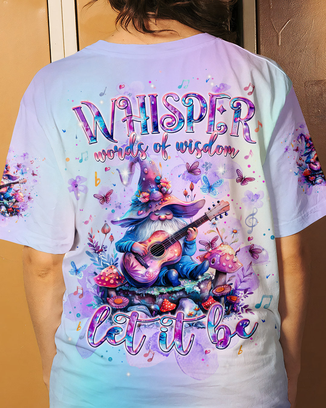 WHISPER WORDS OF WISDOM GNOME ALL OVER PRINT - TLPQ2307244