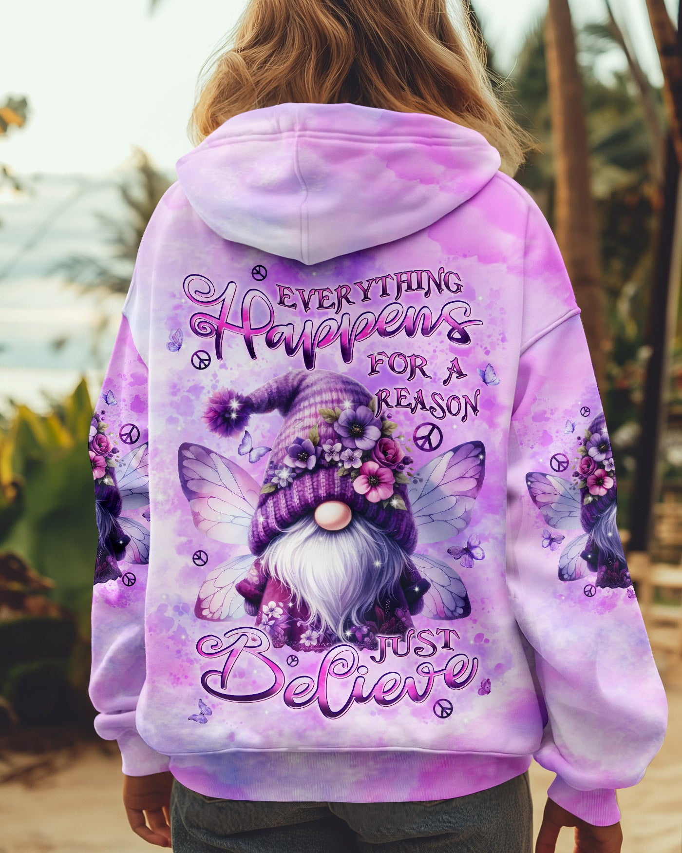 JUST BELIEVE GNOME ALL OVER PRINT - TLPQ2310241