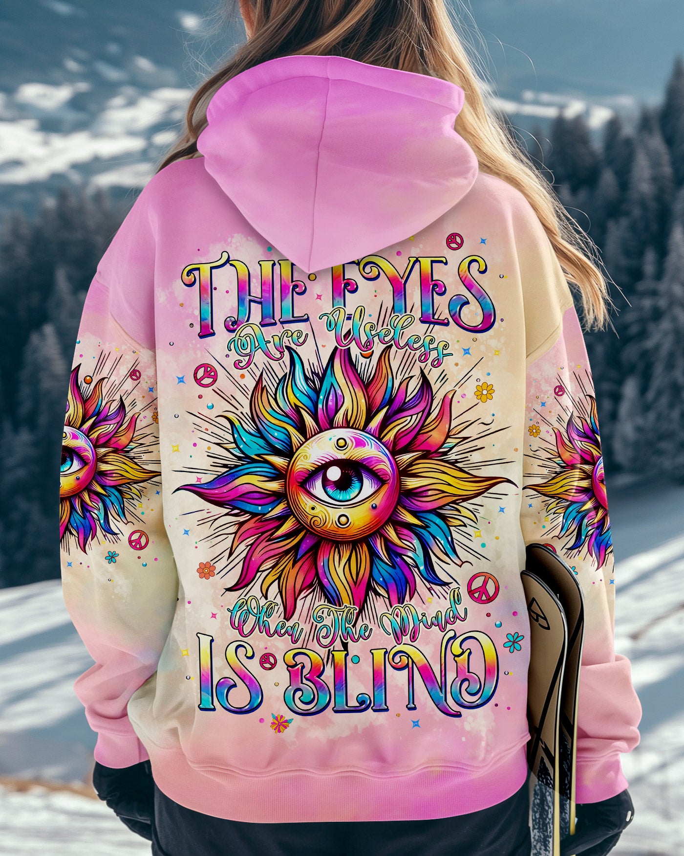 THE EYES ARE USELESS WHEN THE MIND IS BLIND ALL OVER PRINT - TLPQ2910243
