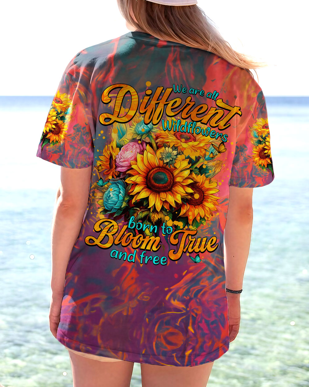 WE ARE ALL DIFFERENT WILDFLOWERS ALL OVER PRINT - TYTM2006233