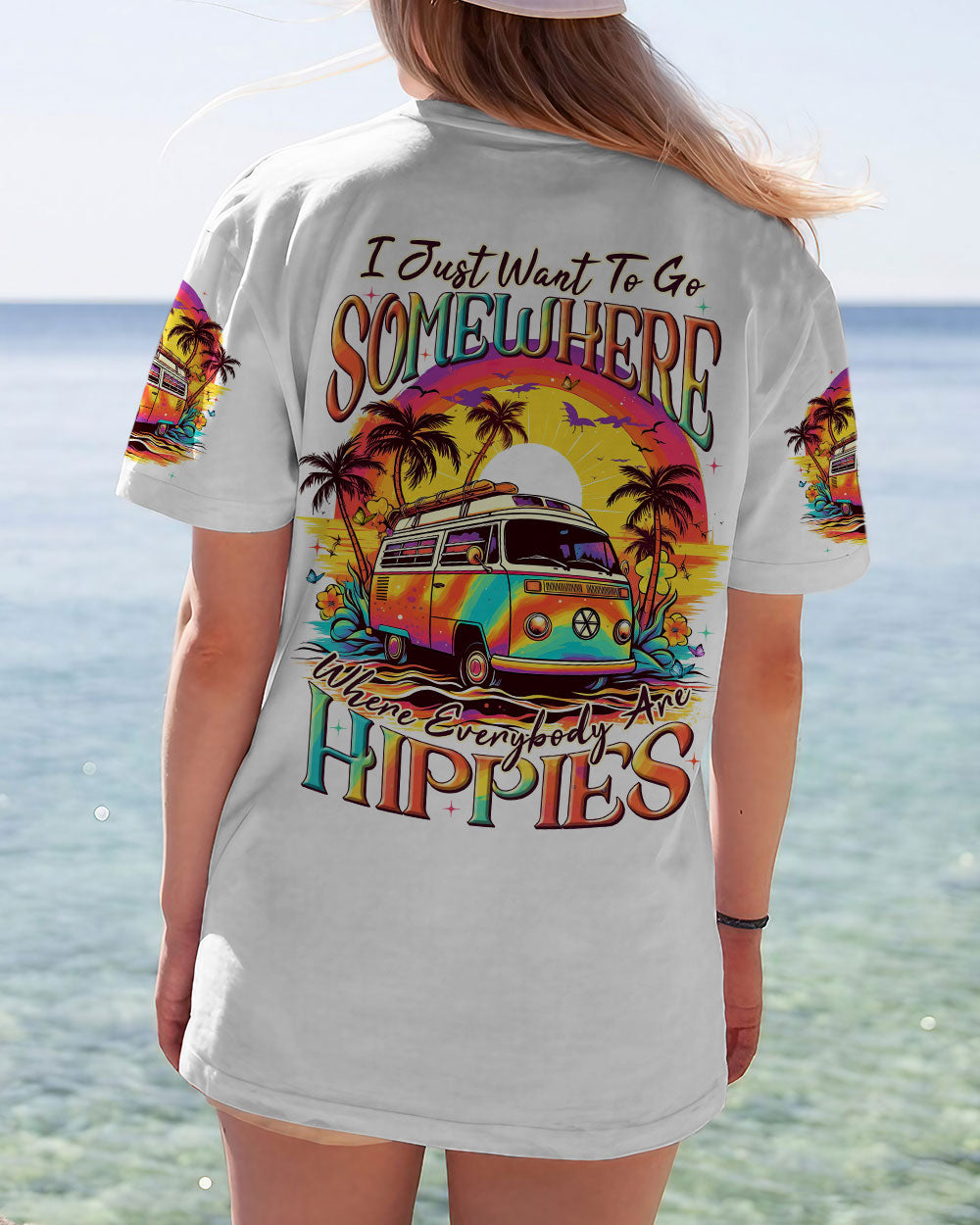 EVERYBODY ARE HIPPIES ALL OVER PRINT - TYTM3005231