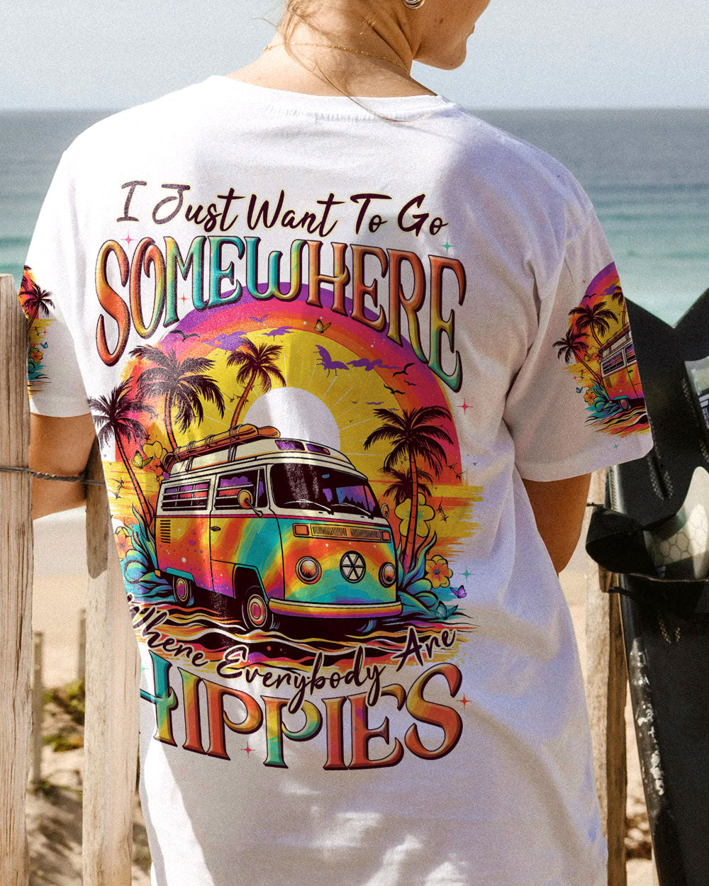 EVERYBODY ARE HIPPIES ALL OVER PRINT - TYTM3005231