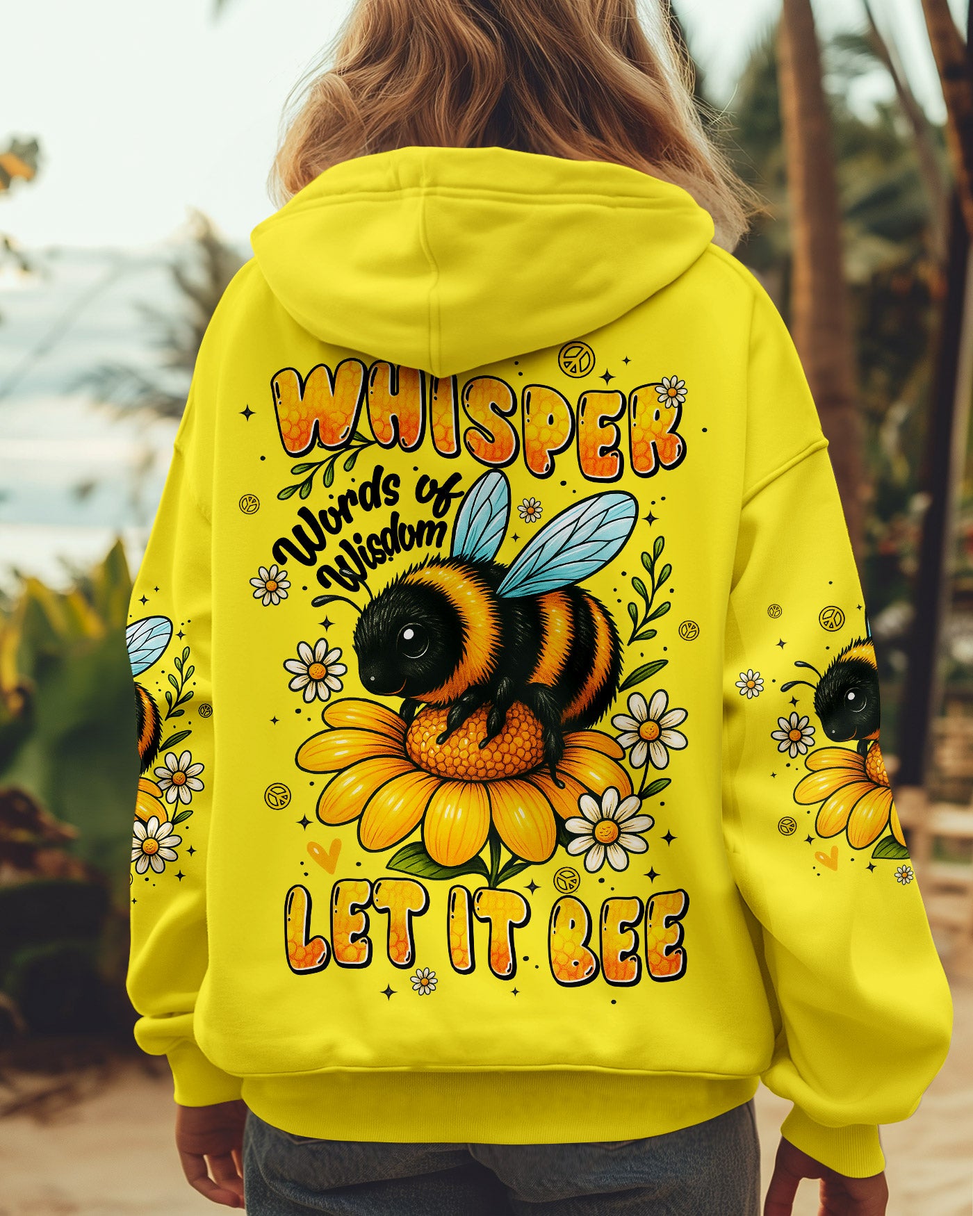WHISPER WORDS OF WISDOM LET IT BEE ALL OVER PRINT - TYPQ1606252