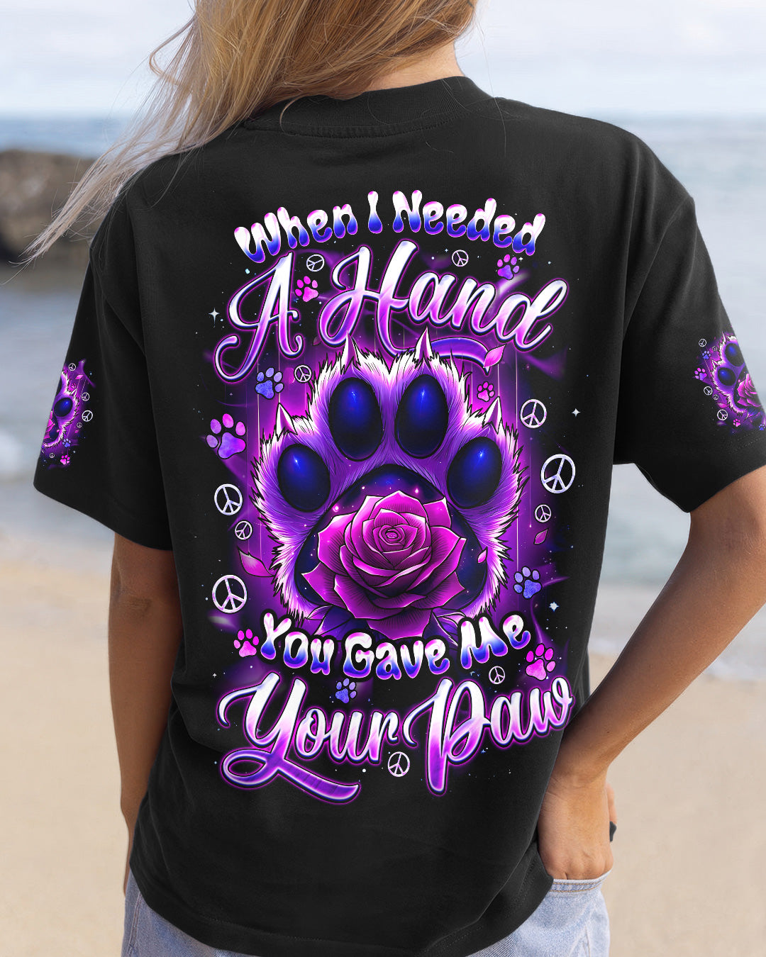 YOU GAVE ME YOUR PAW ALL OVER PRINT - TYQY0303261