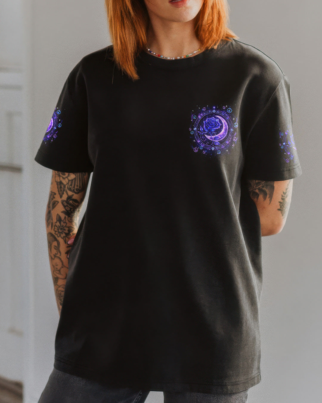 HELLO DARKNESS MY OLD FRIEND ROSE ALL OVER PRINT - TYQY2702261