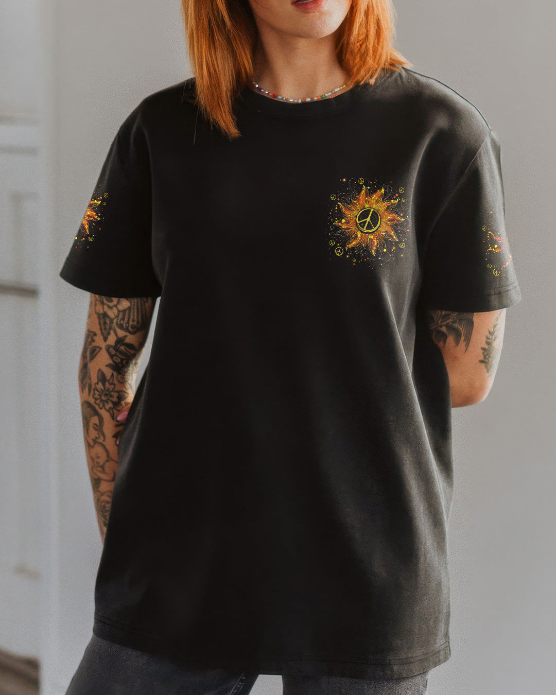 WHISPER WORDS OF WISDOM LET IT BE SUNFLOWER ALL OVER PRINT - TYQY0502262