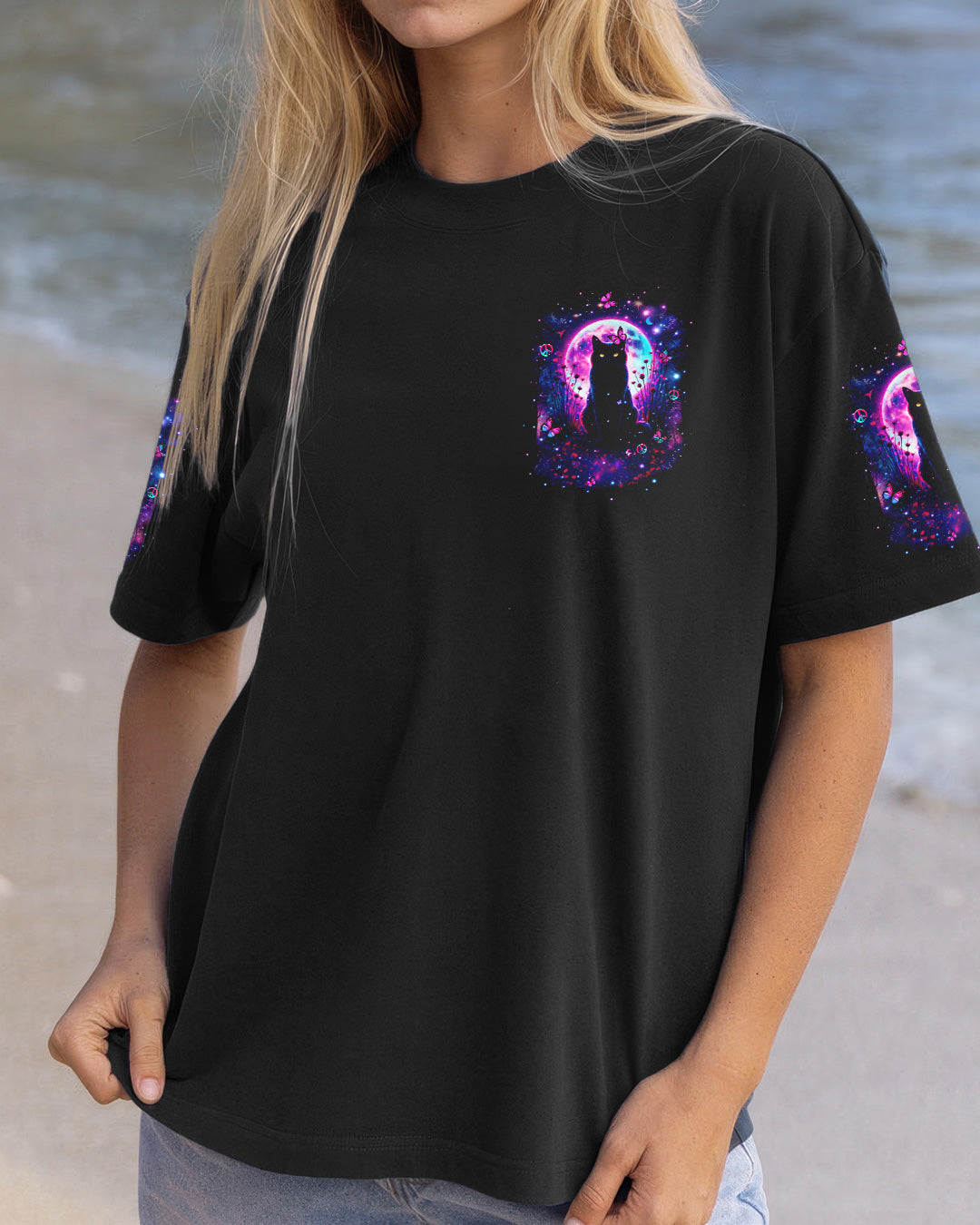 HELLO DARKNESS MY OLD FRIEND CAT ALL OVER PRINT - YHHN1002261