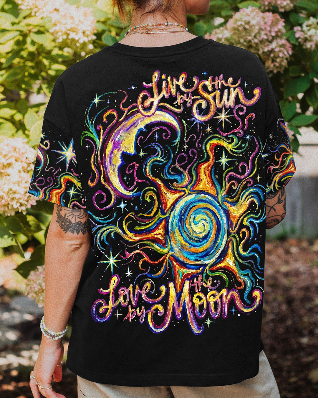 SUN AND MOON SWIRL ALL OVER PRINT - RI2603261