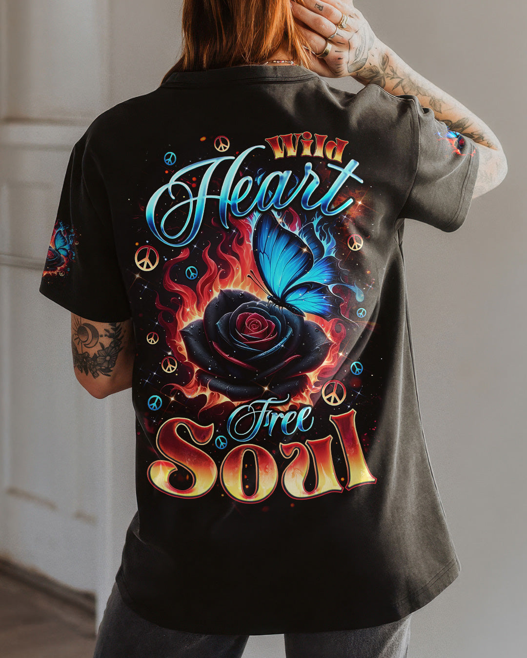 WILD HEART FREE SOUL ALL OVER PRINT - TYQY0403263