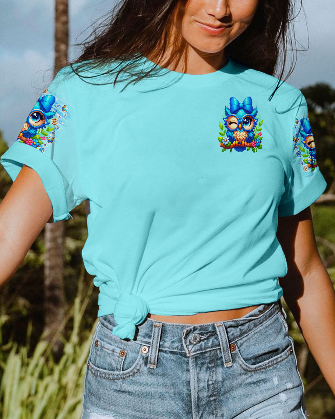 DON'T FORGET TO BE OWLSOME ALL OVER PRINT - TLNO1107251