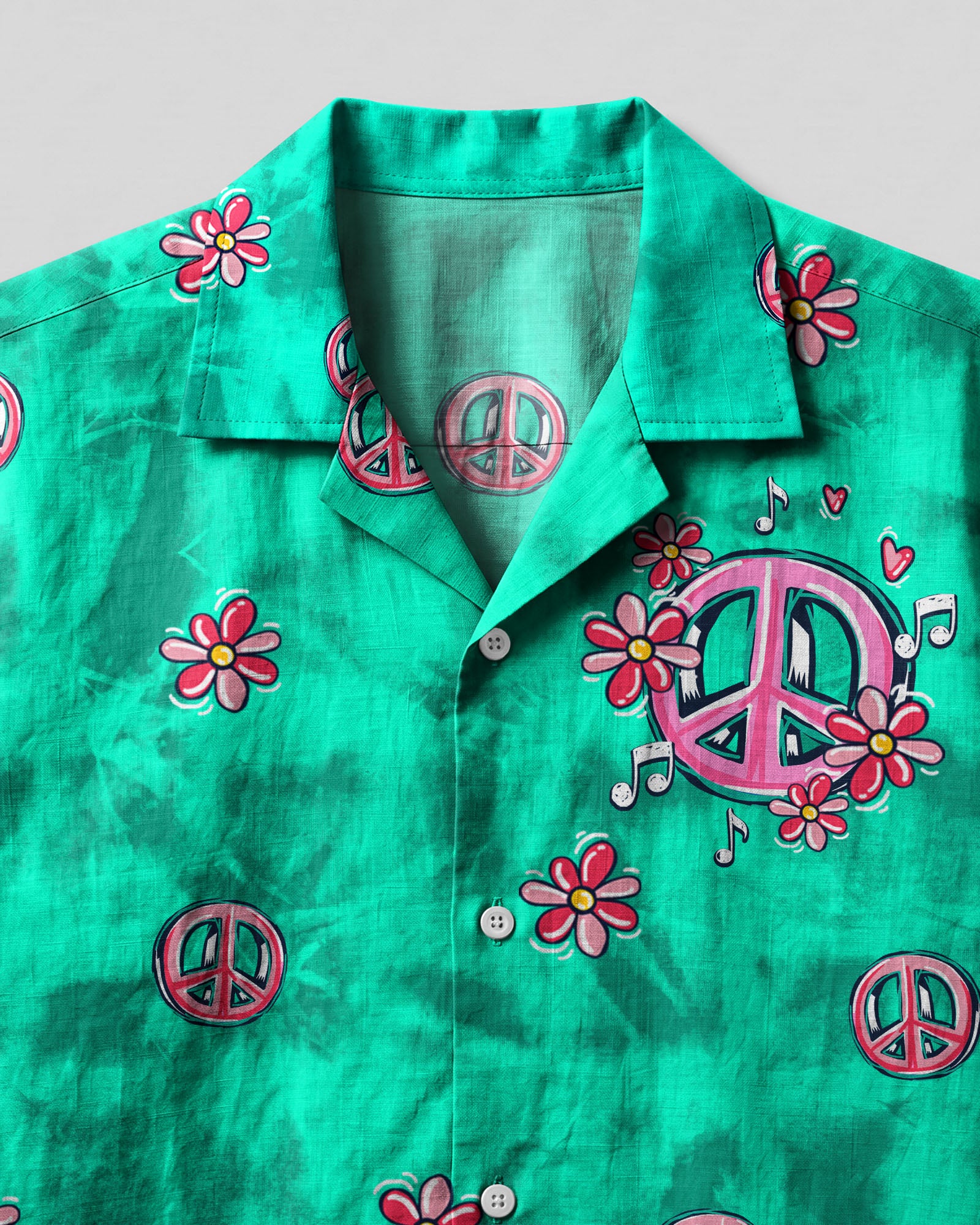 LET'S GO GIRLS FLAMINGO CAMP SHIRT - TY1906231