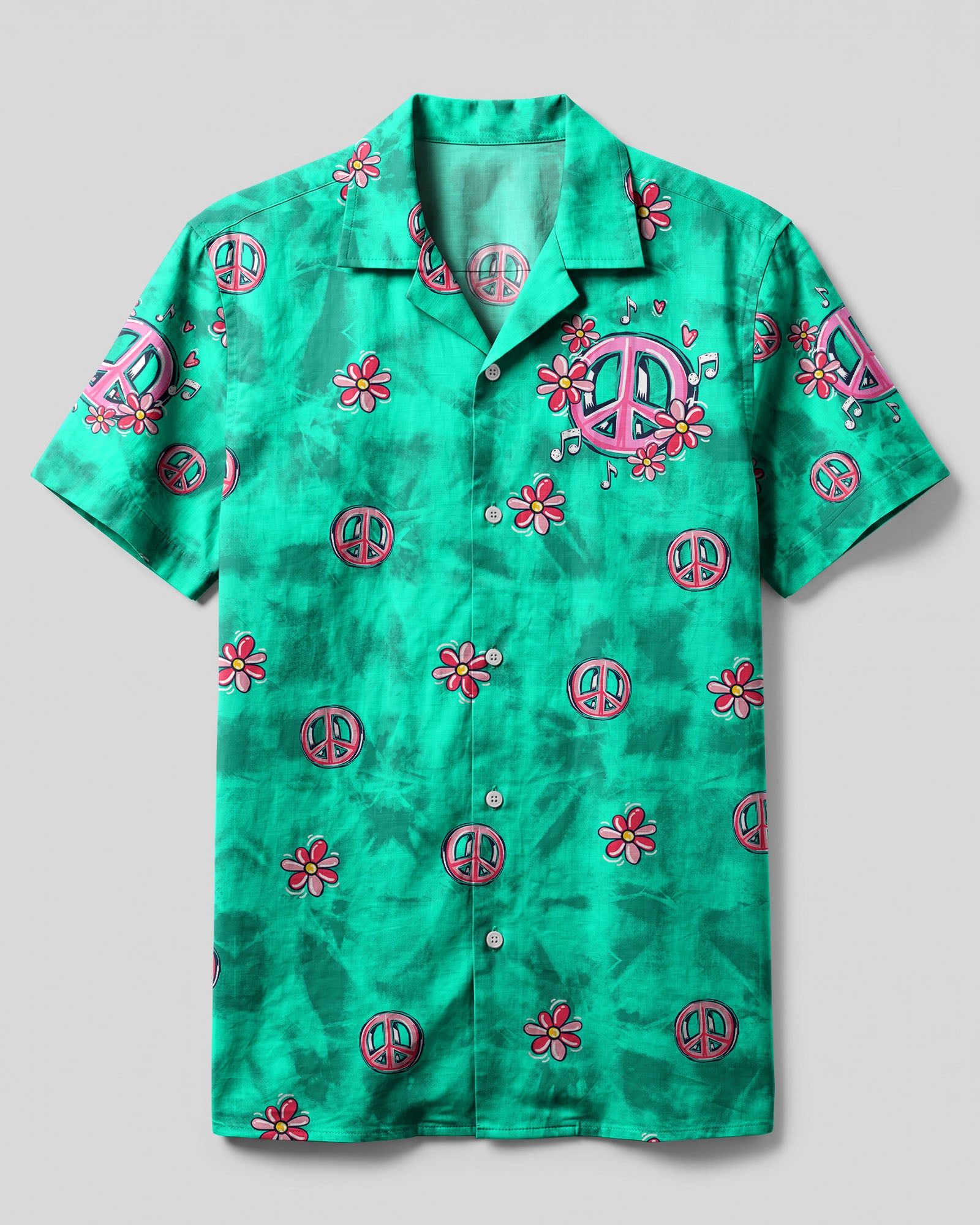 LET'S GO GIRLS FLAMINGO CAMP SHIRT - TY1906231