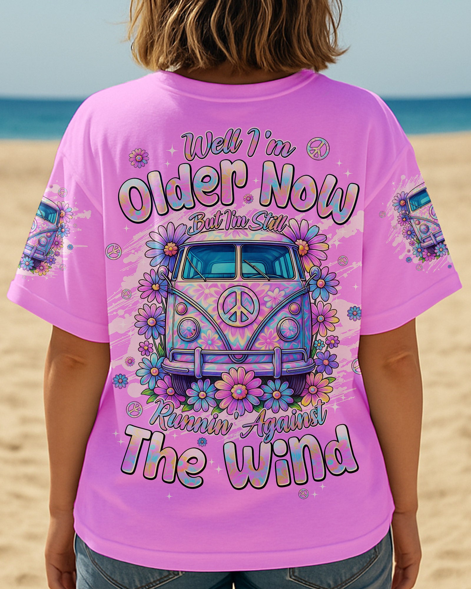 RUNNING AGAINST THE WIND ALL PVER PRINT - TYPQ0107251
