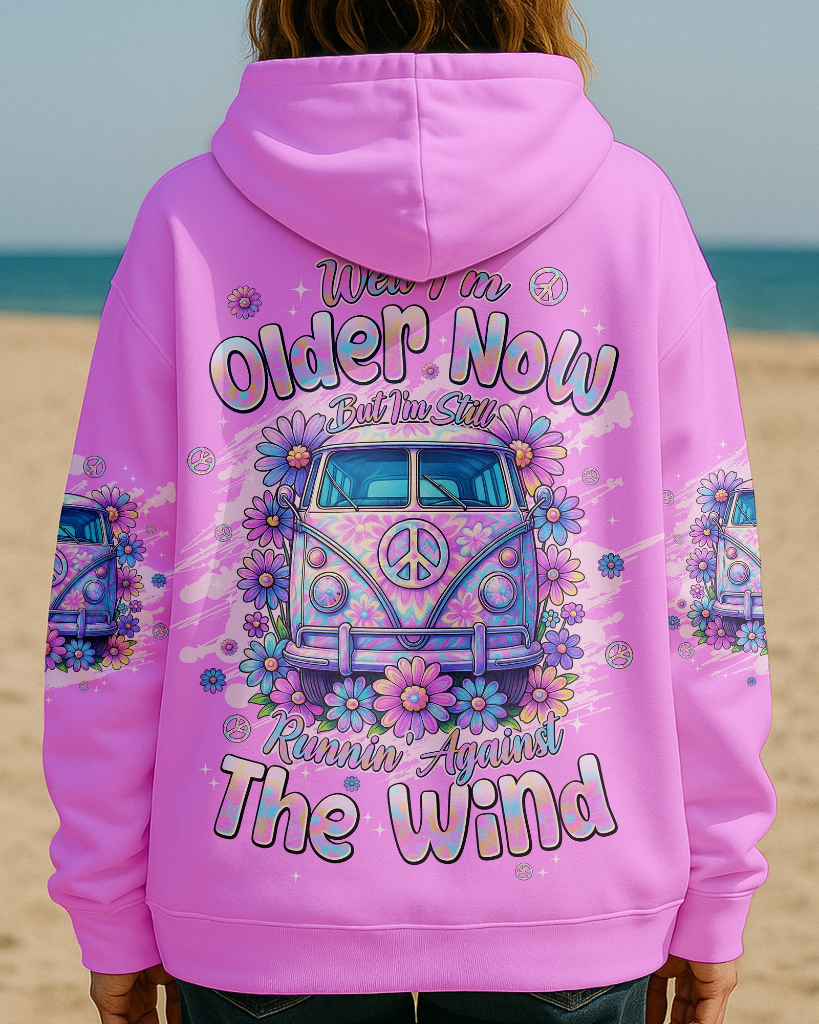 RUNNING AGAINST THE WIND ALL PVER PRINT - TYPQ0107251
