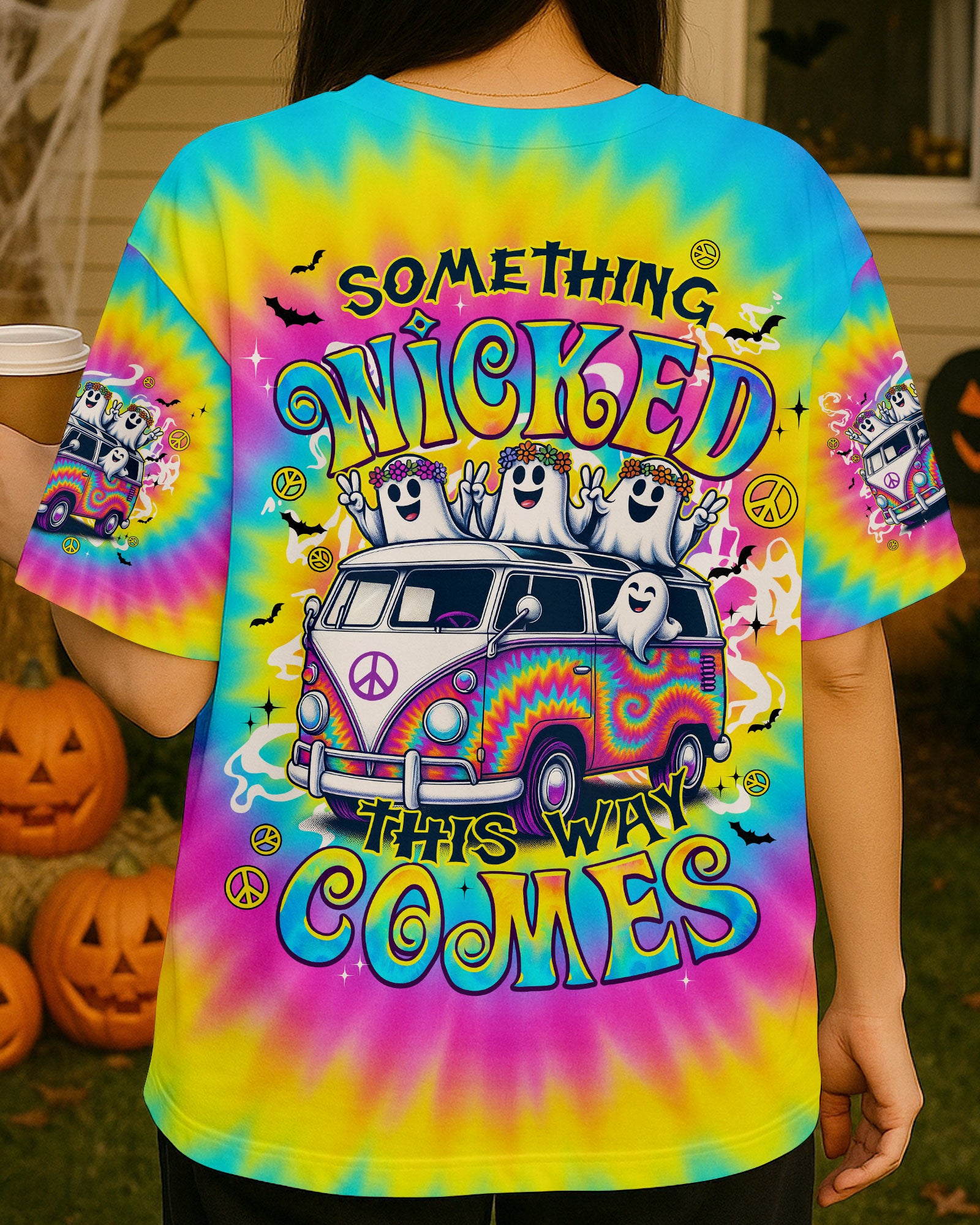 SOMETHING WICKED THIS WAY COMES HALLOWEEN TIE DYE ALL OVER PRINT - TYPQ0108253