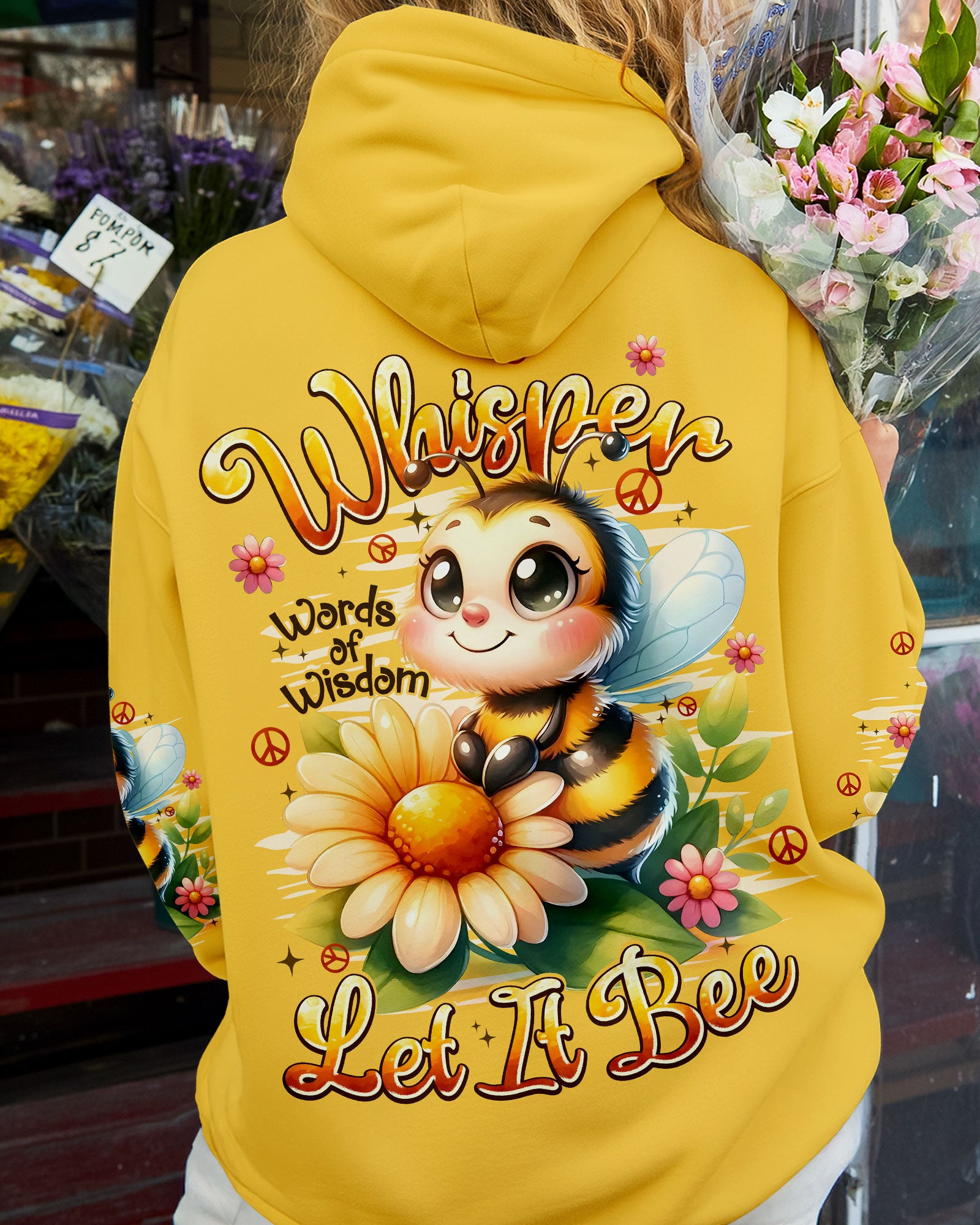 WHISPER WORDS OF WISDOM LET IT BEE ALL OVER PRINT - TYPQ0110252
