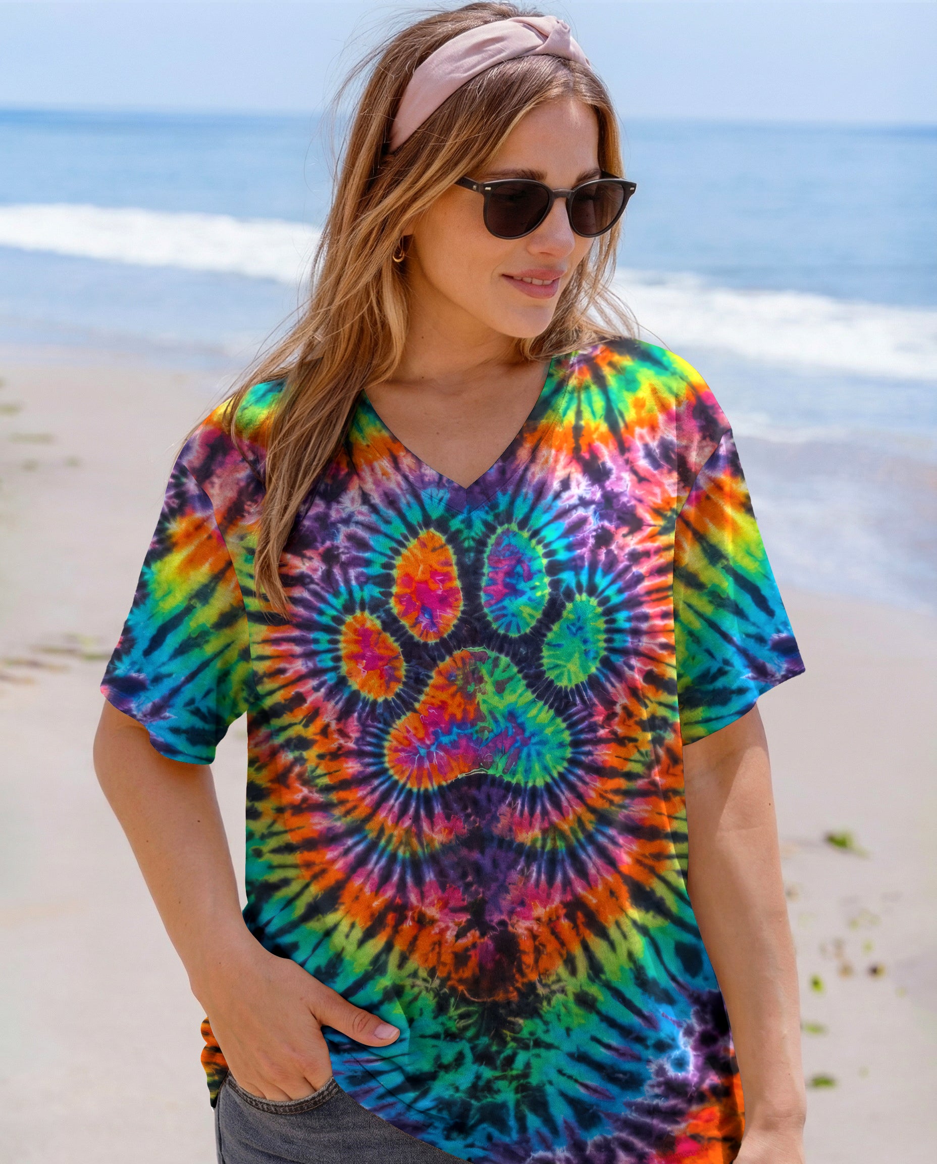 COLORFUL PAW ALL OVER PRINT - TYPQ0204261