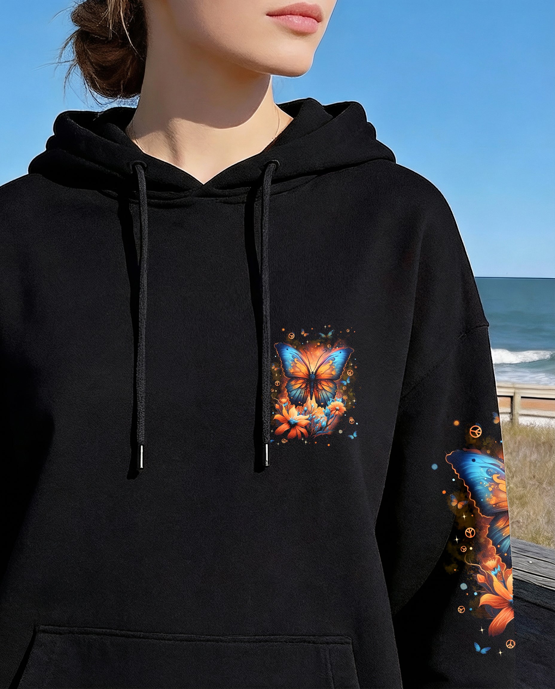 HELLO DARKNESS MY OLD FRIEND BUTTERFLY ALL OVER PRINT - TYPQ0302261