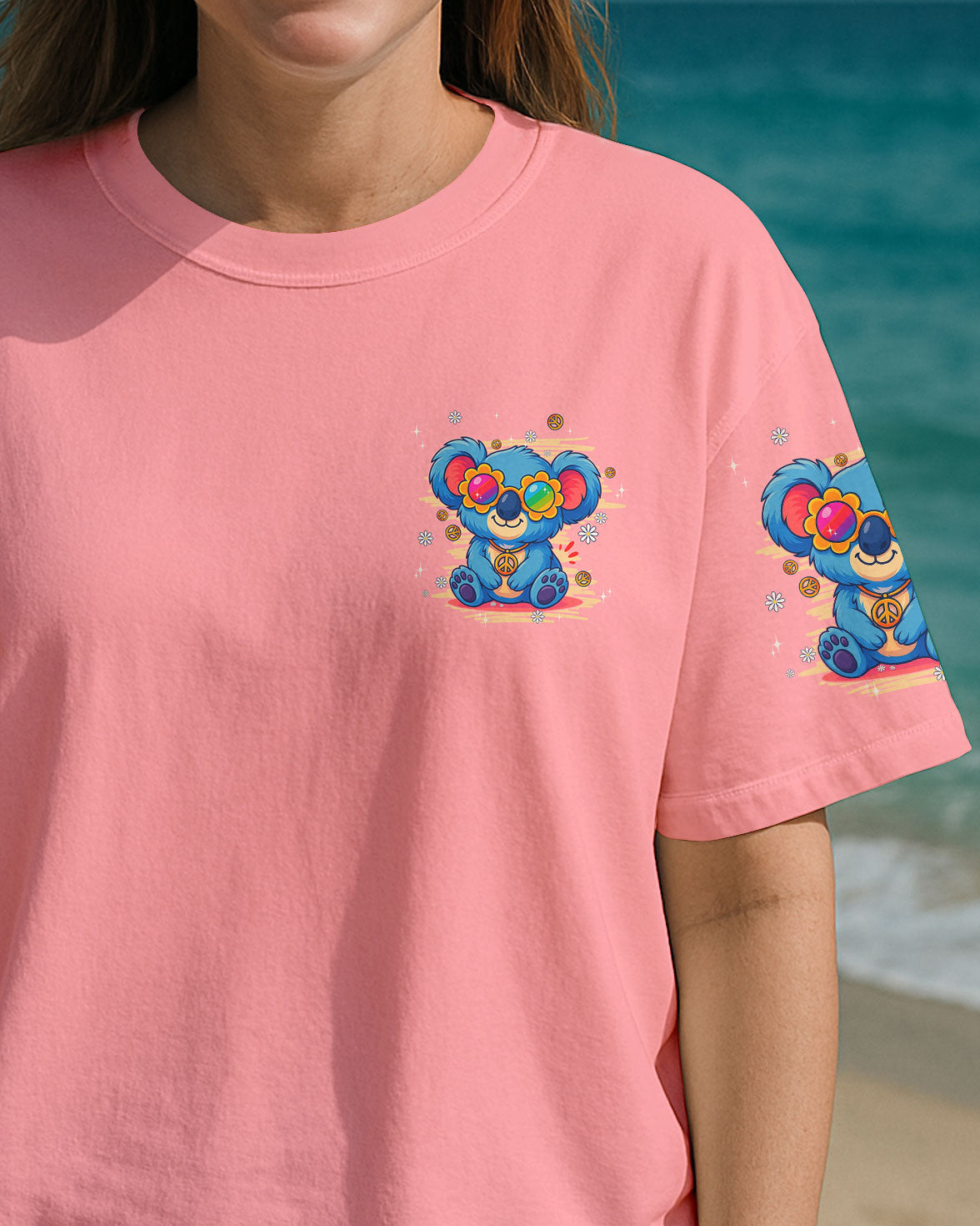 I'M NOT SHORT I'M KOALA SIZED HIPPE ALL OVER PRINT - TYPQ0408251